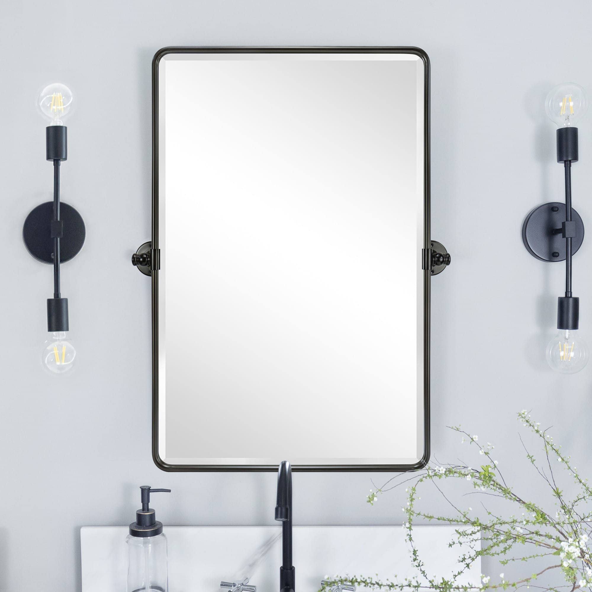 TEHOME GC-00418 Framed-Bath-Mirrors - View #3