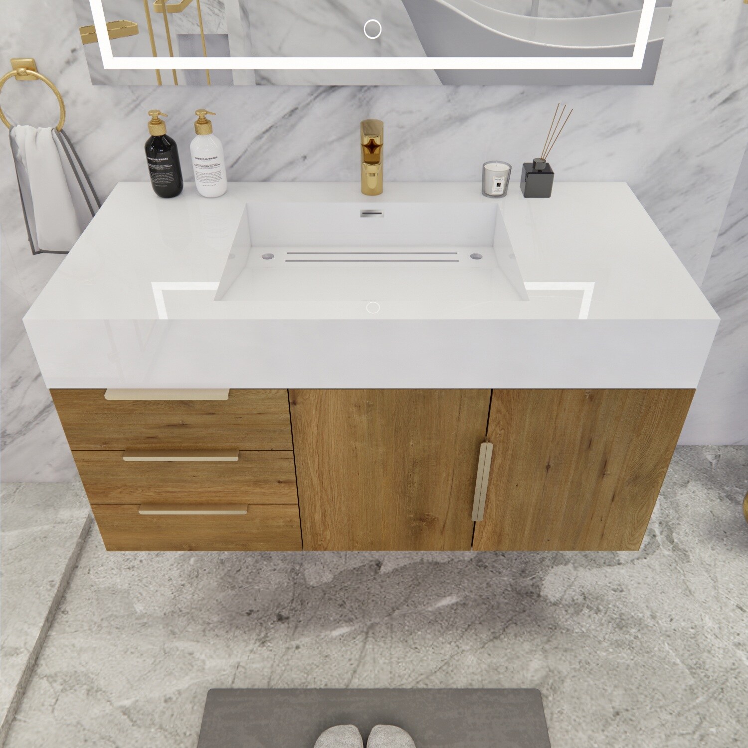 BV Better Vanity BT001-42LTO Bath-Vanity-Combo - View #3