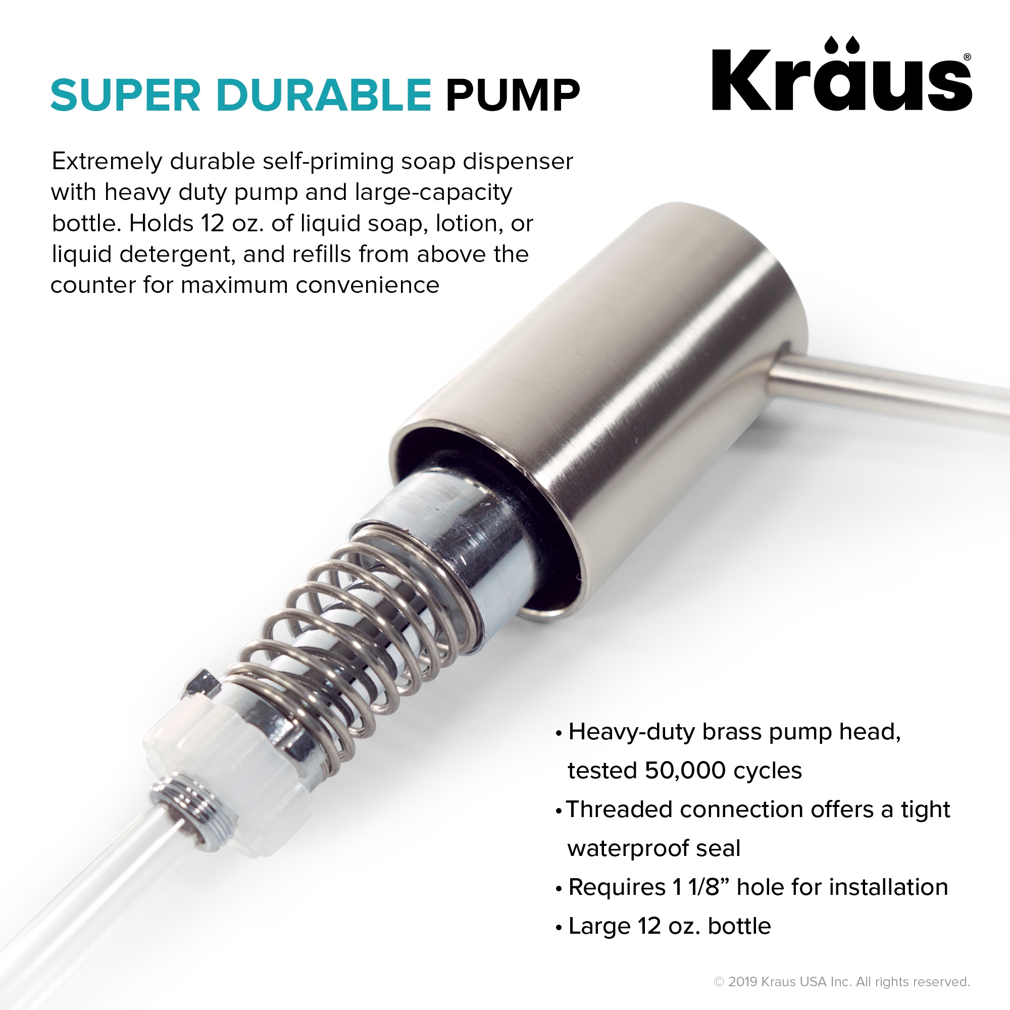Kraus KSD-41SS Soap-Lotion-Dispensers - View #3