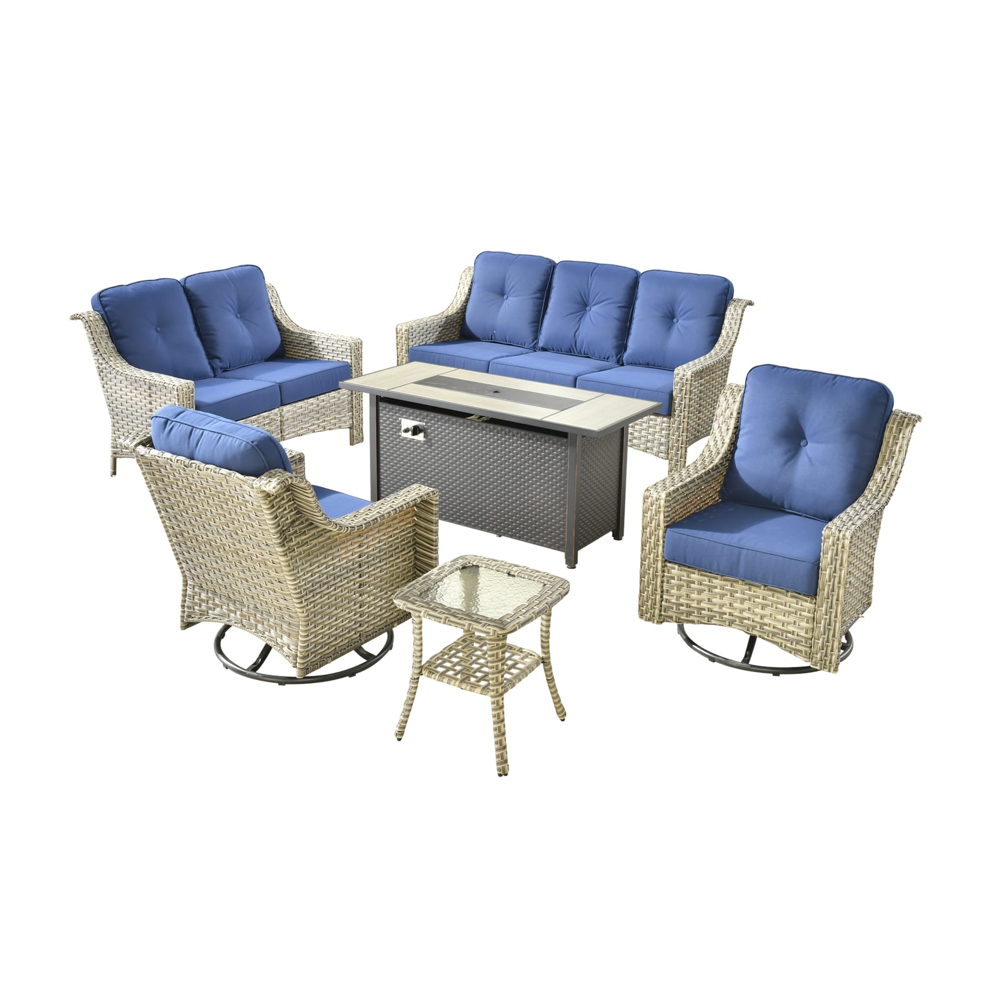 Caodoc L5-CFP03-YZPAD706 Patio-Sofas-Daybeds - View #5