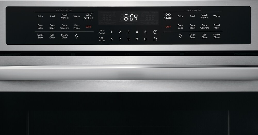 Frigidaire Gallery 30 inch Single Electric Wall Oven True Convection and Self + Steam Cleaning ( Fingerprint Resistant Stainless Steel )