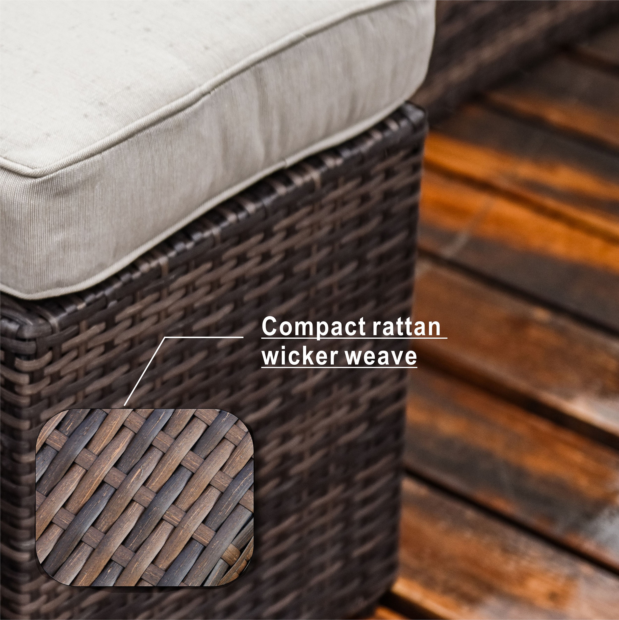 Moda Furnishings CMAS-1403B-BR Patio-Conversation-Sets - View #9