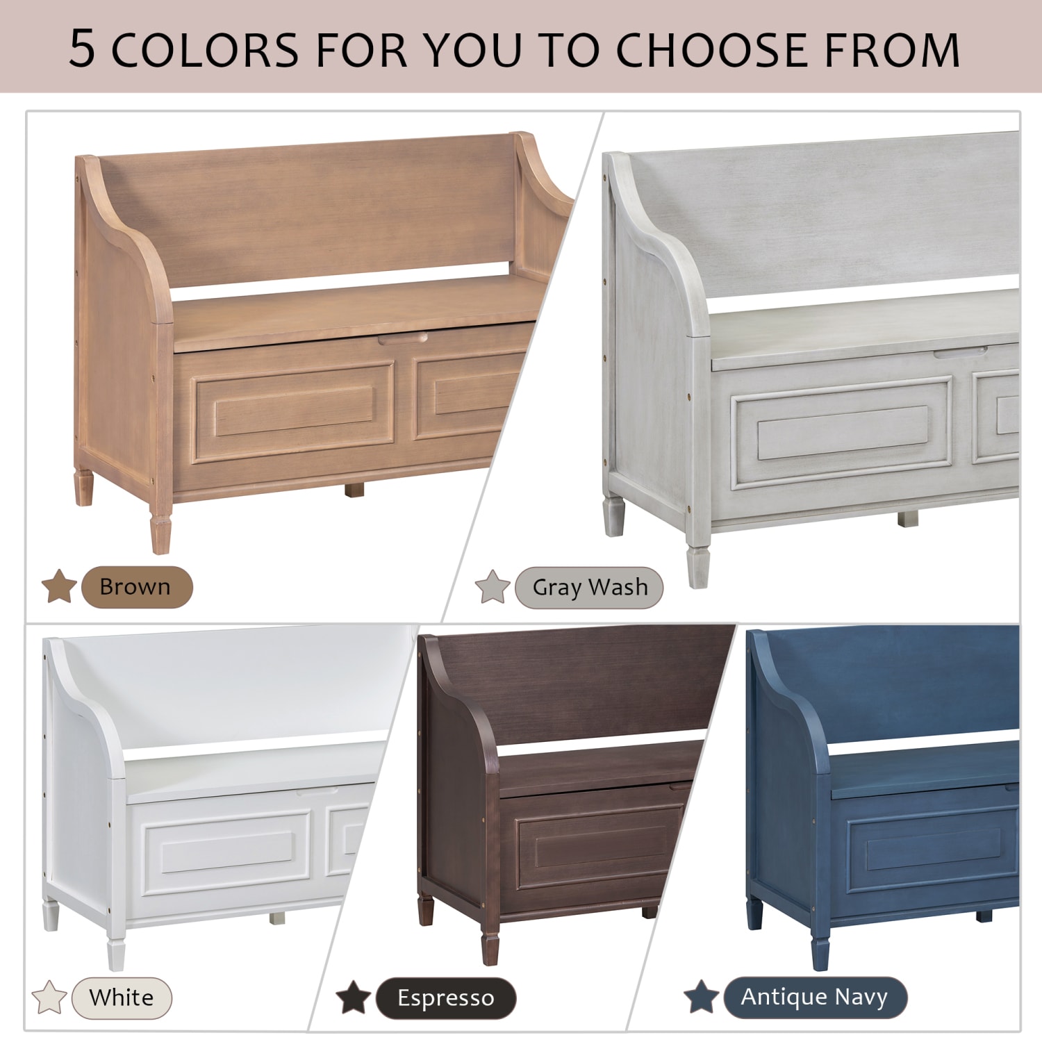 Streamdale Furniture WF317032AAD bench - View #7