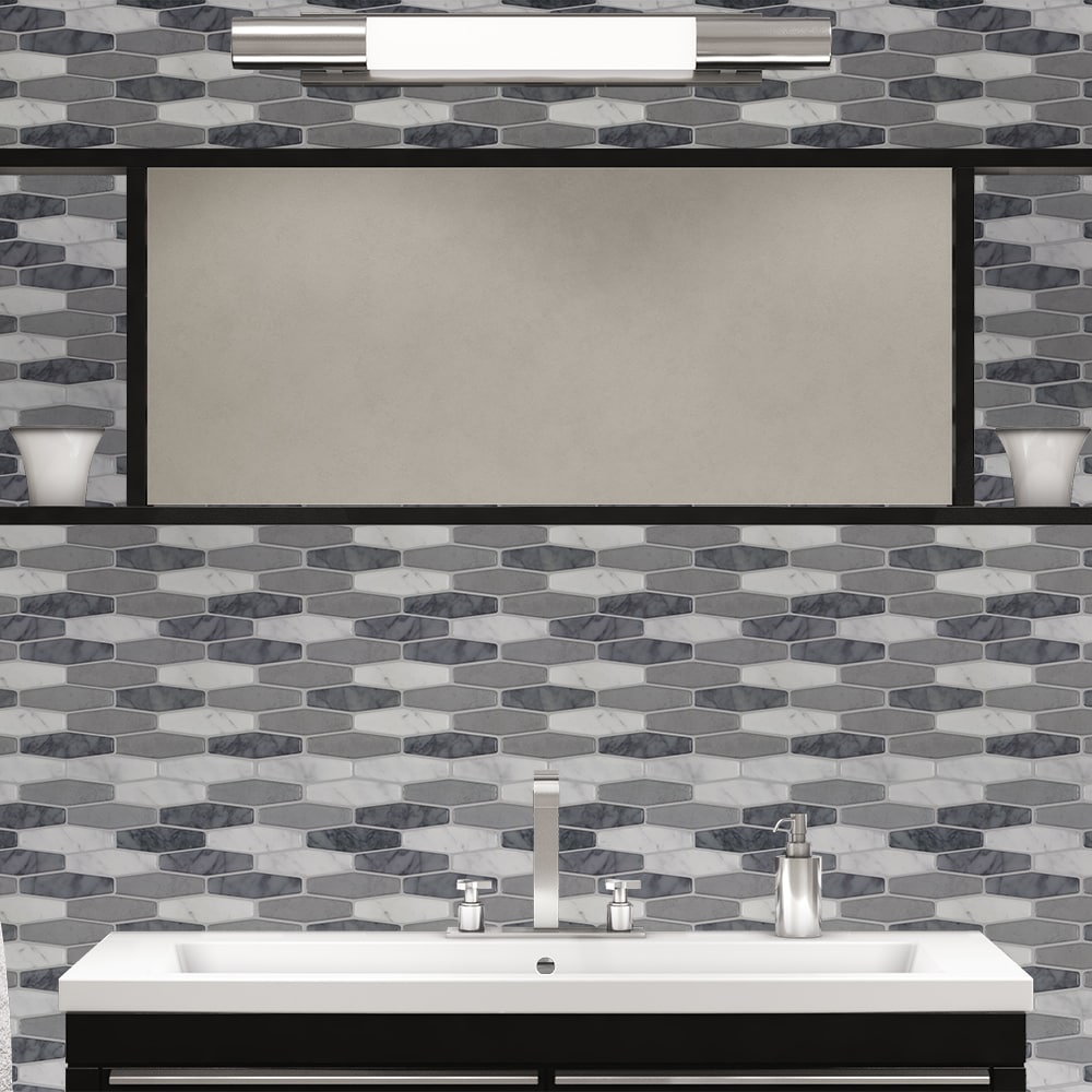 Peel&Stick Mosaics PS117PEEL1010 Ceramic-Tile - View #5