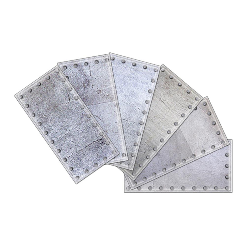 Instant Mosaic 2250101 Upscale Designs 64-Pack Multicolor 3-in x 6-in Glossy Glass Random Wall Tile