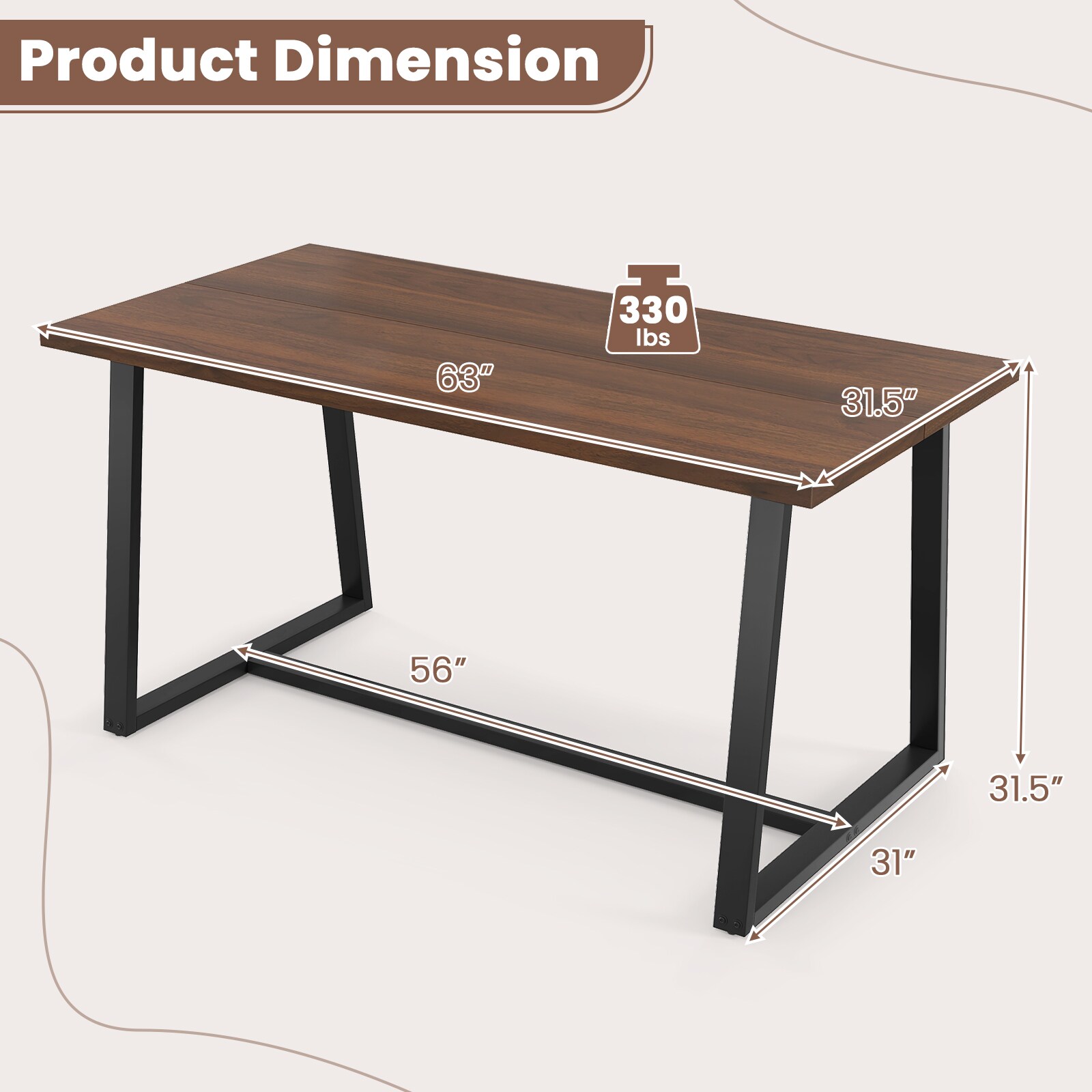 Slickblue D-CO-FC46511VJ Dining-Tables - View #7