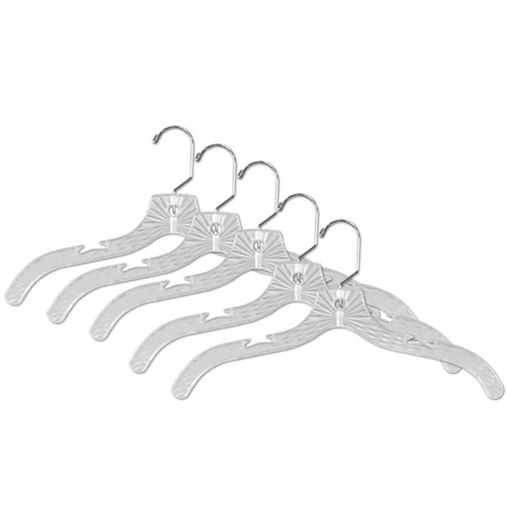 Home Basics 10-Pack Velvet Non-slip Grip Clothing Hanger (Sky Blue