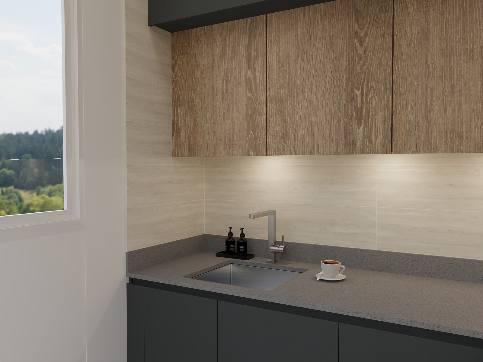 DAX DAX-SQ-1918-X Kitchen-Sinks - View #2