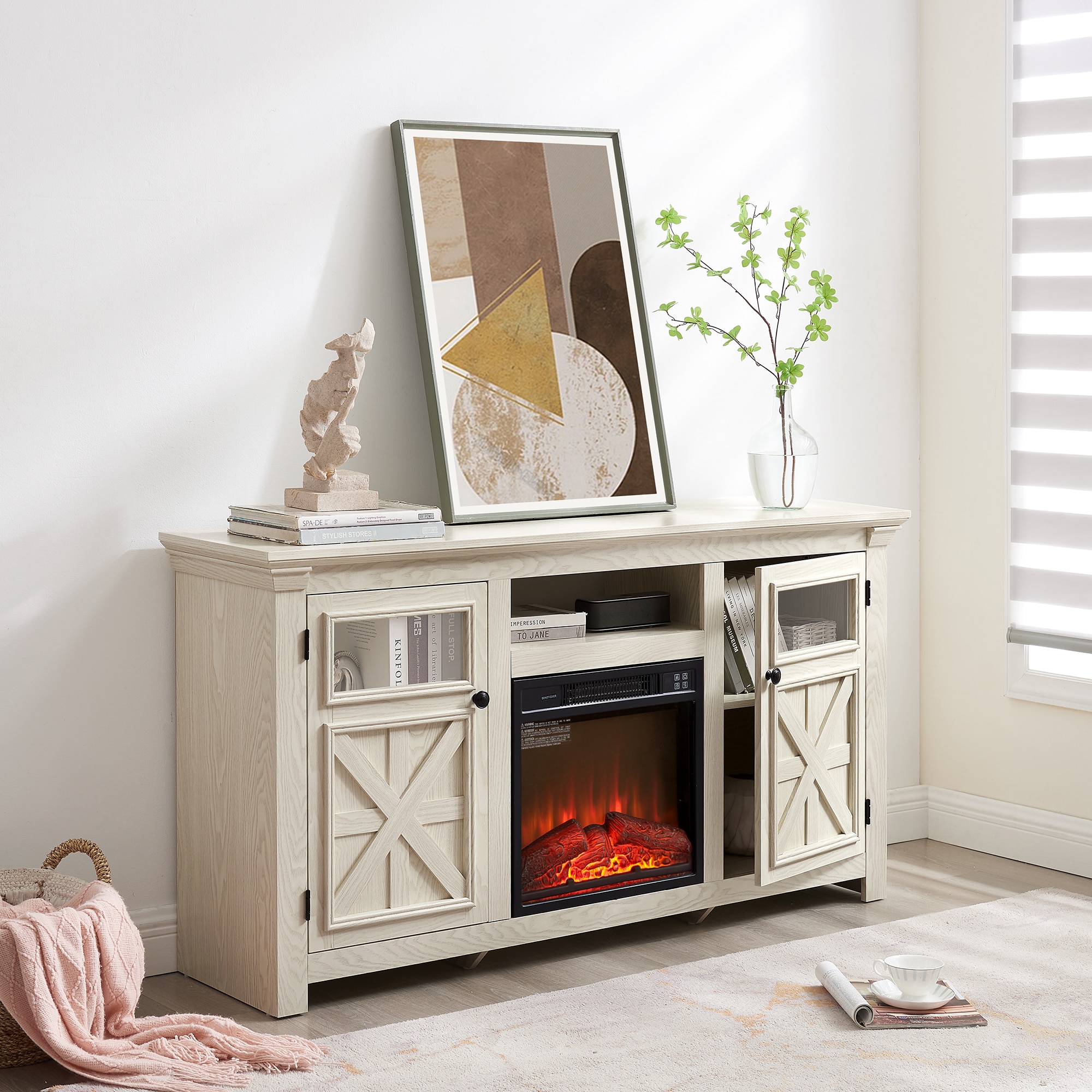SINOFURN SYB660001WT Electric-Fireplaces - View #16