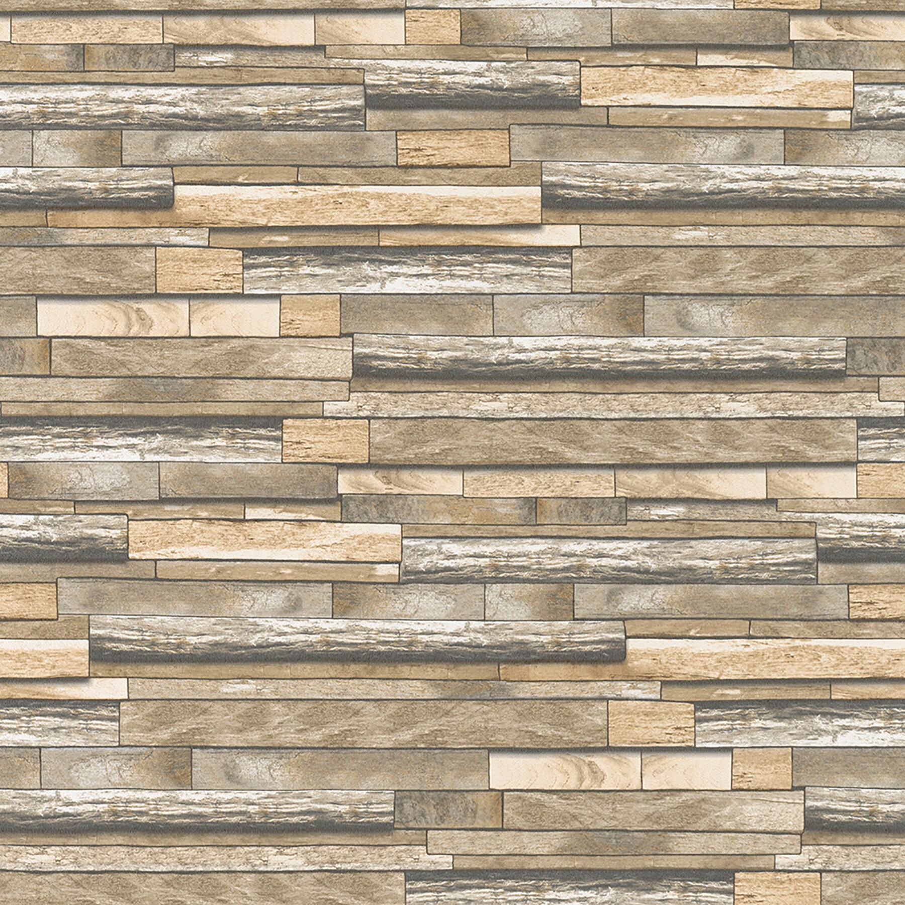 Marburg 57.5-sq ft Beige Non-woven Stone Unpasted Wallpaper in the ...
