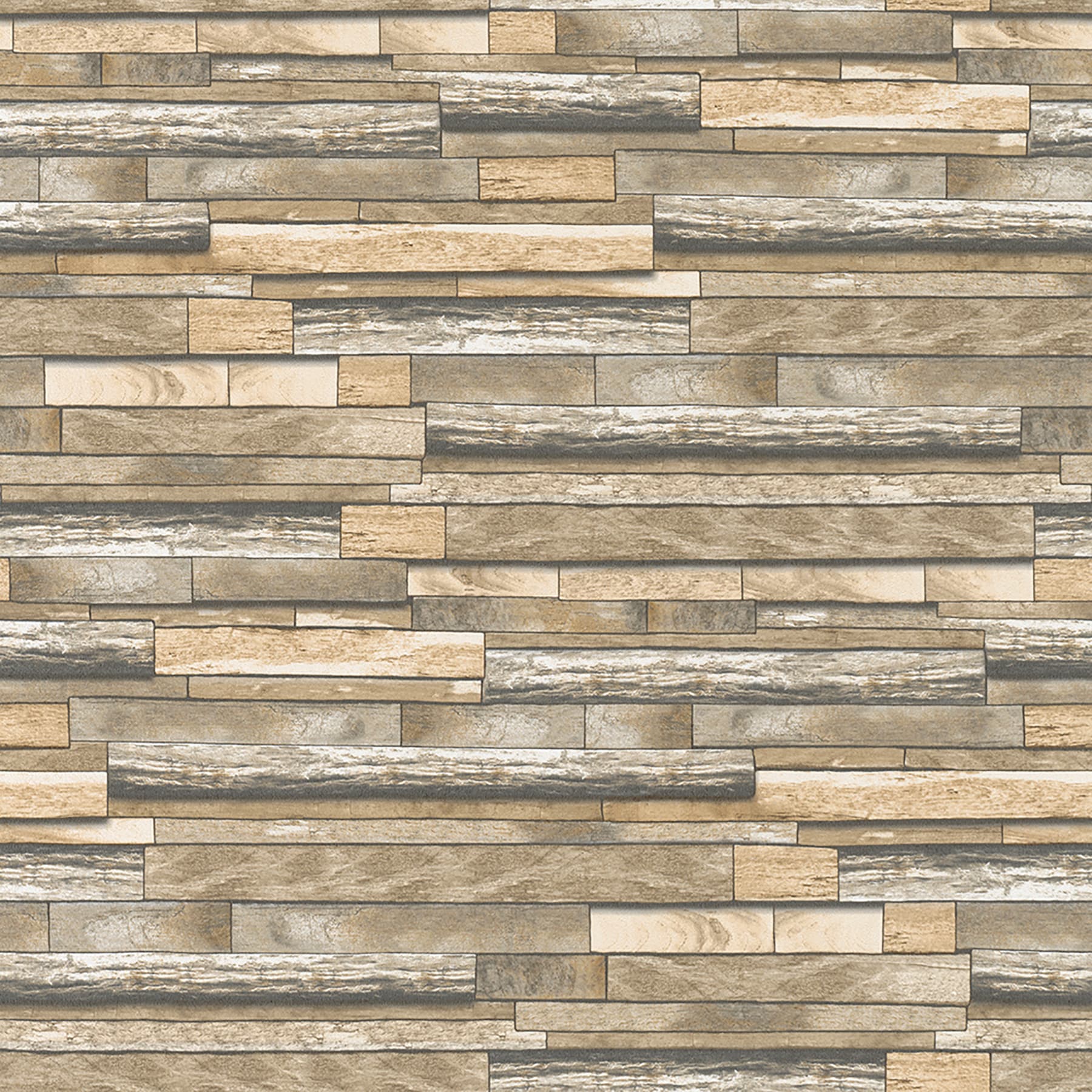 Marburg 57.5-sq ft Beige Non-woven Stone Unpasted Wallpaper in the ...