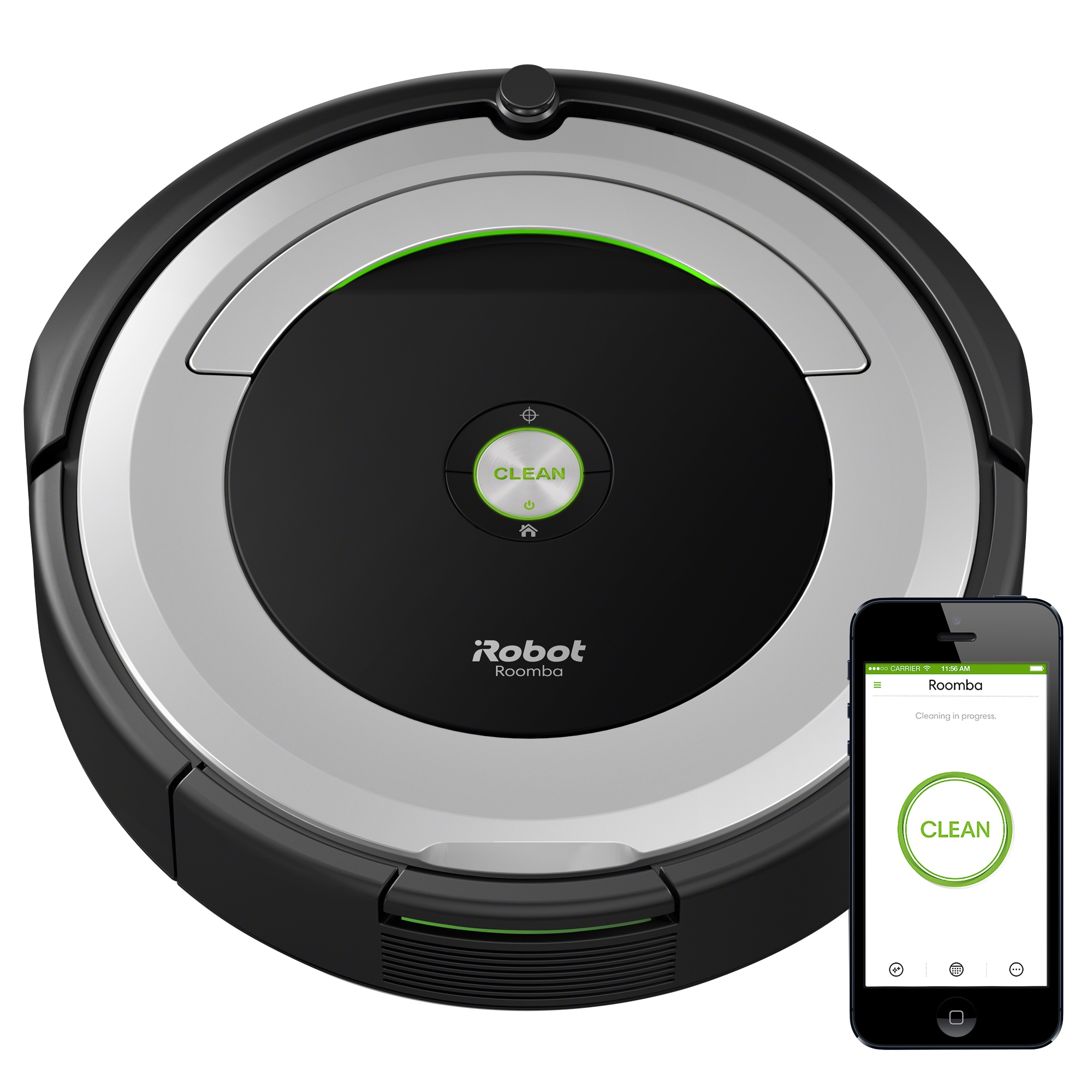 iRobot Roomba 690 Auto Charging Pet Robotic Vacuum in the Robotic 