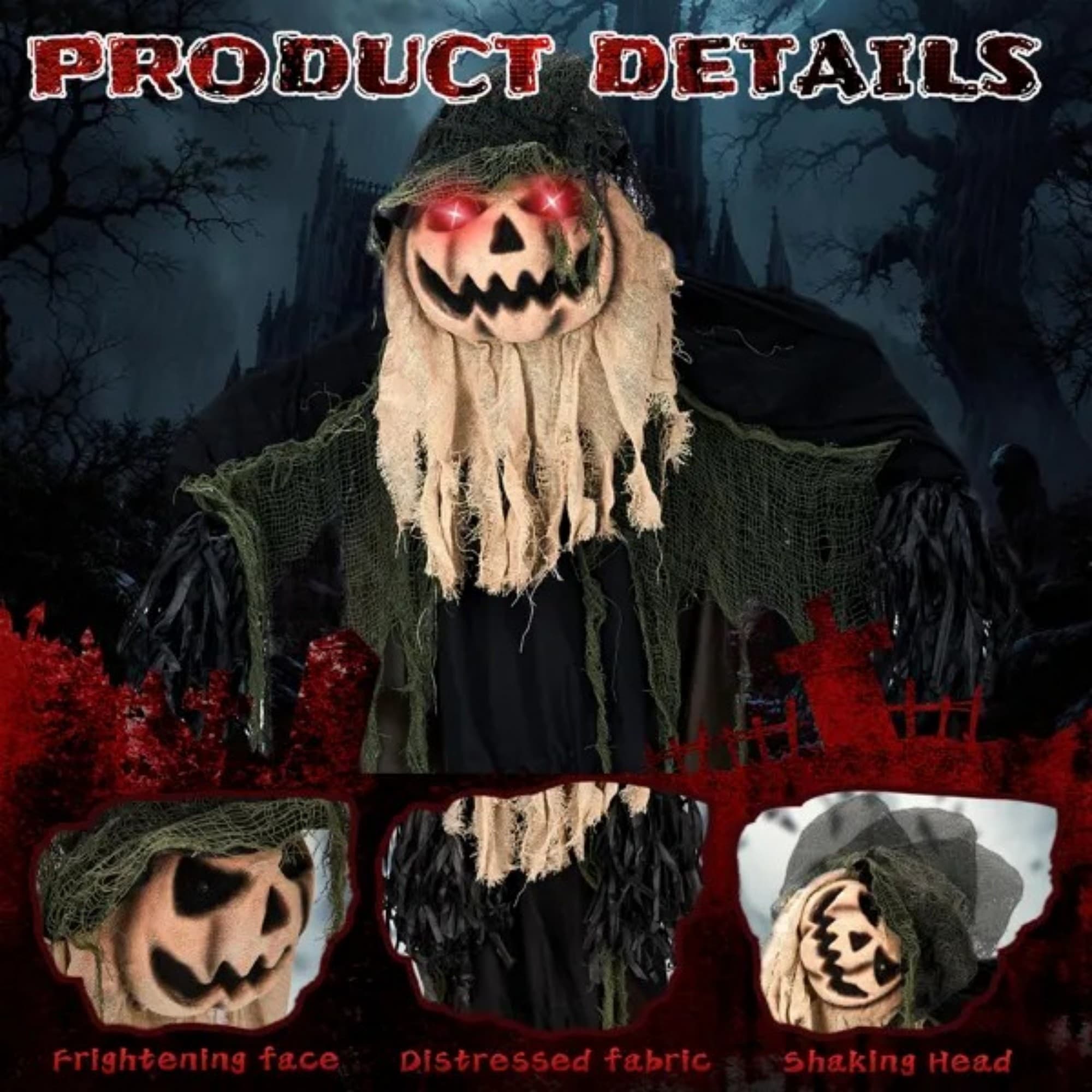 Numhew NHLYNN42620 Halloween-Animatronics - View #4
