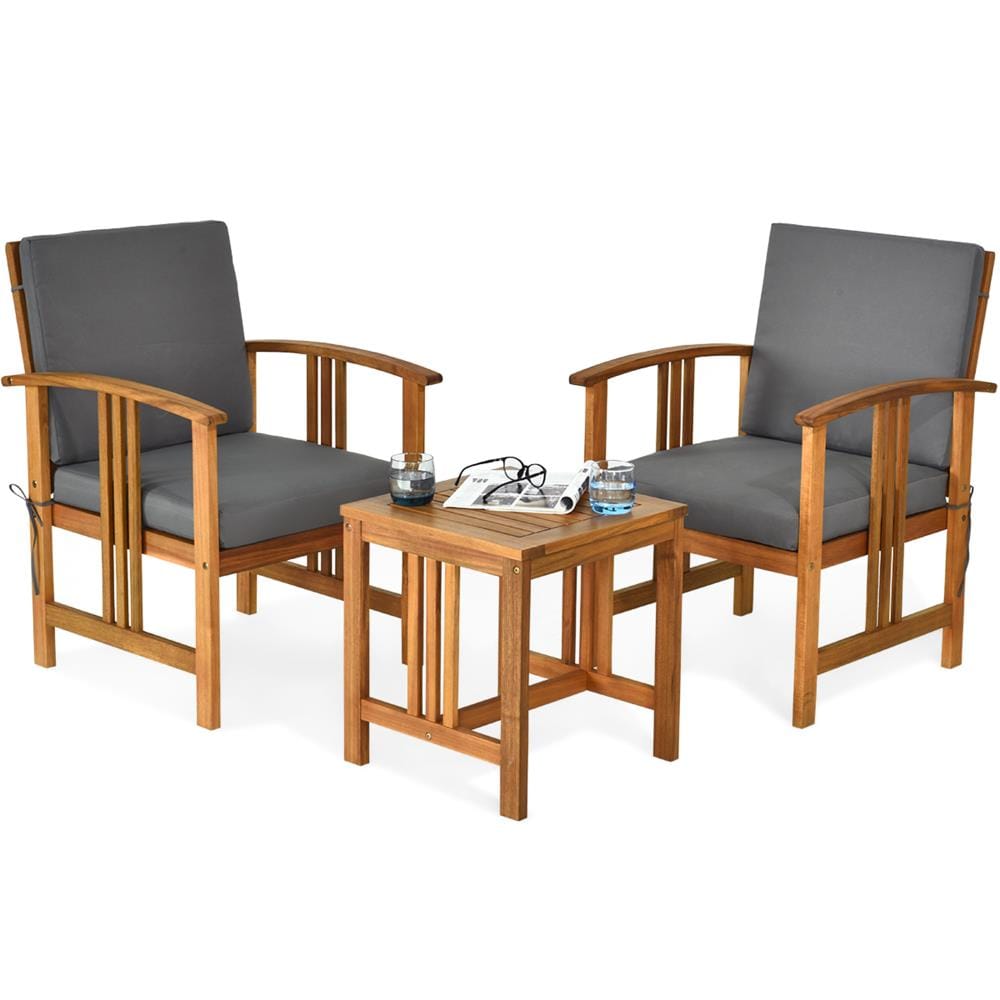 Costway HW63885GR Sofas-Loveseats - View #2
