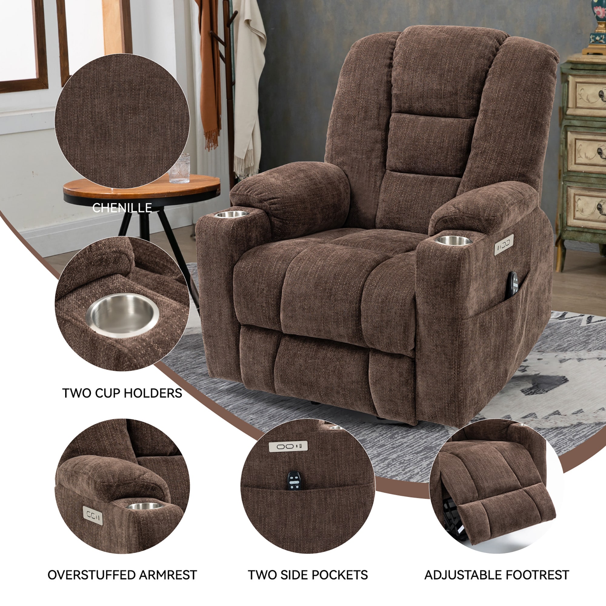 Sumyeg OF-PP194326AAF recliners - View #6