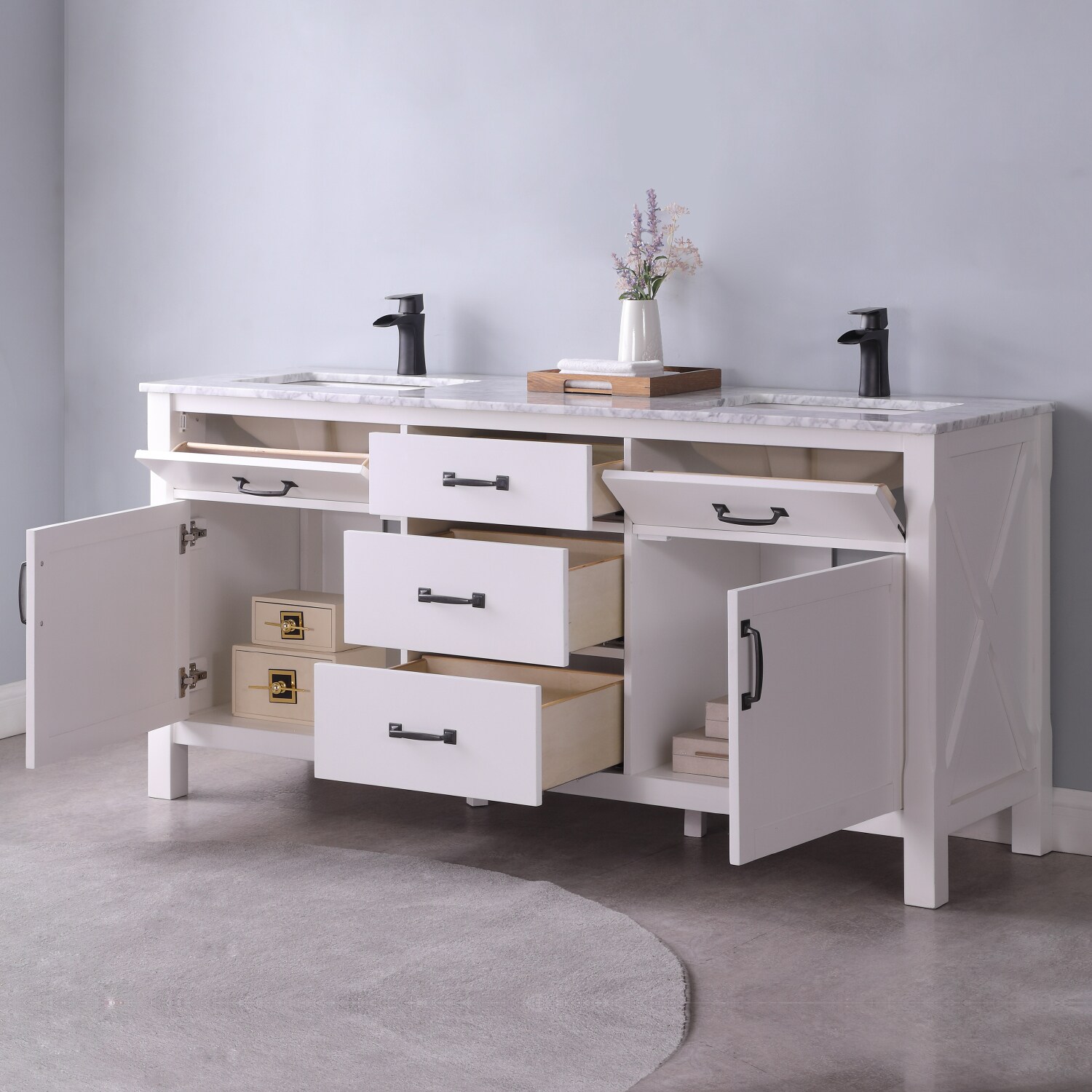 Altair 535072-WH-CA-NM Bath-Vanity-Combo - View #7