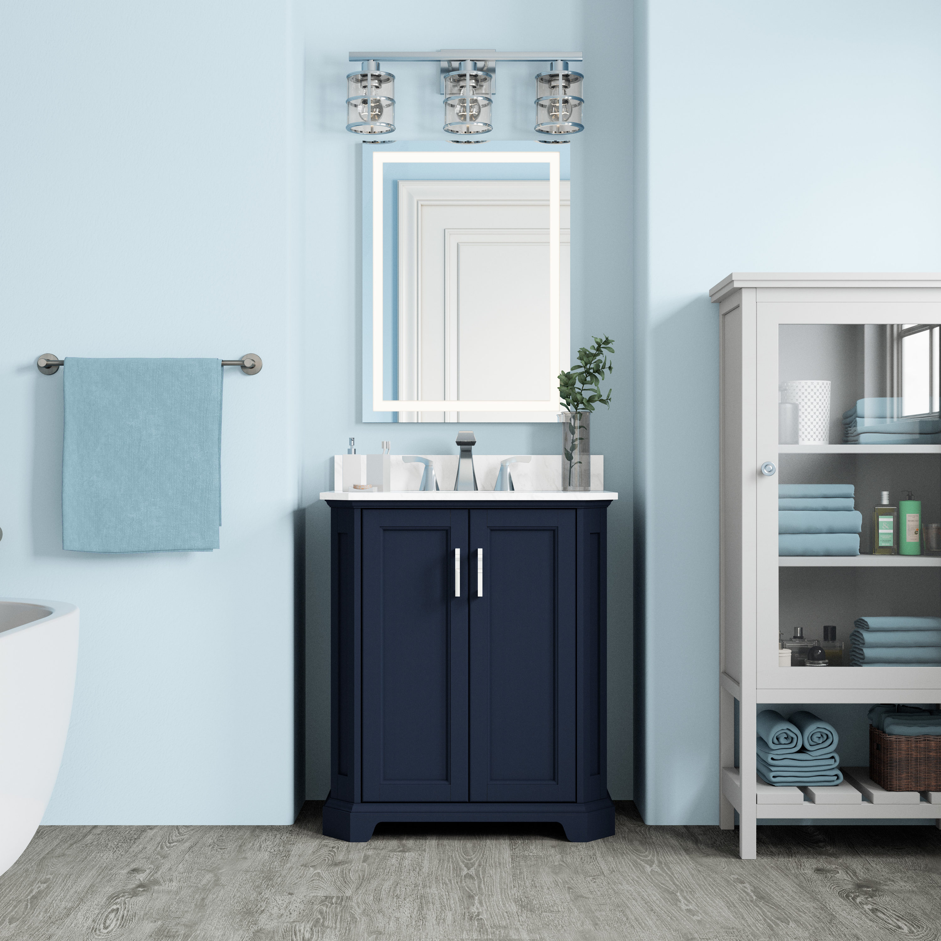 allen + roth LWSF30VB Bath-Vanity-Combo - View #2
