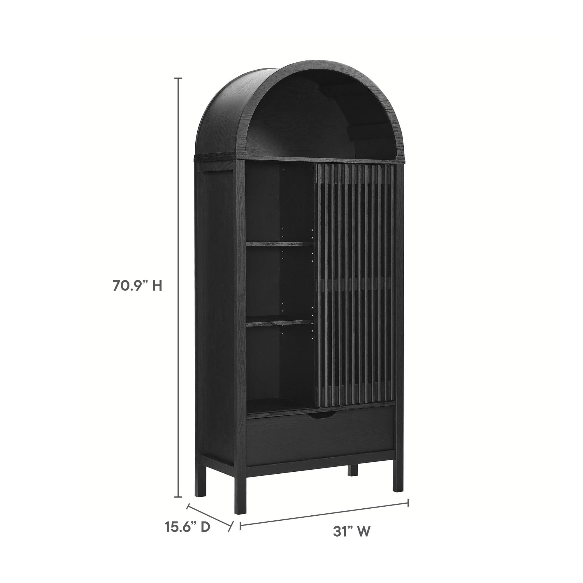 Modway EEI-7167-BLK Cabinets-Kitchen - View #3