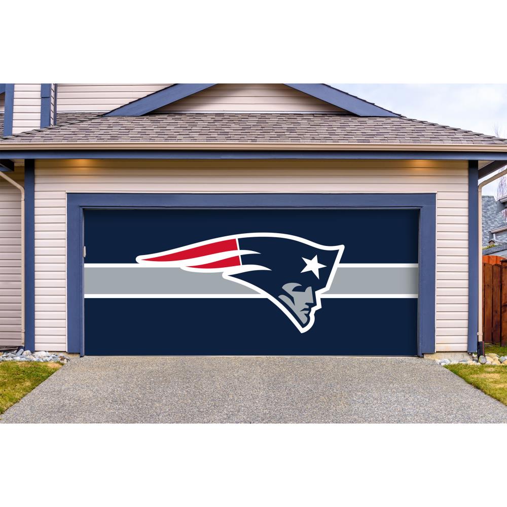 Imperial International 7-ft W x 8-ft H Green Bay Packers Single Garage Door  Cover Kit at