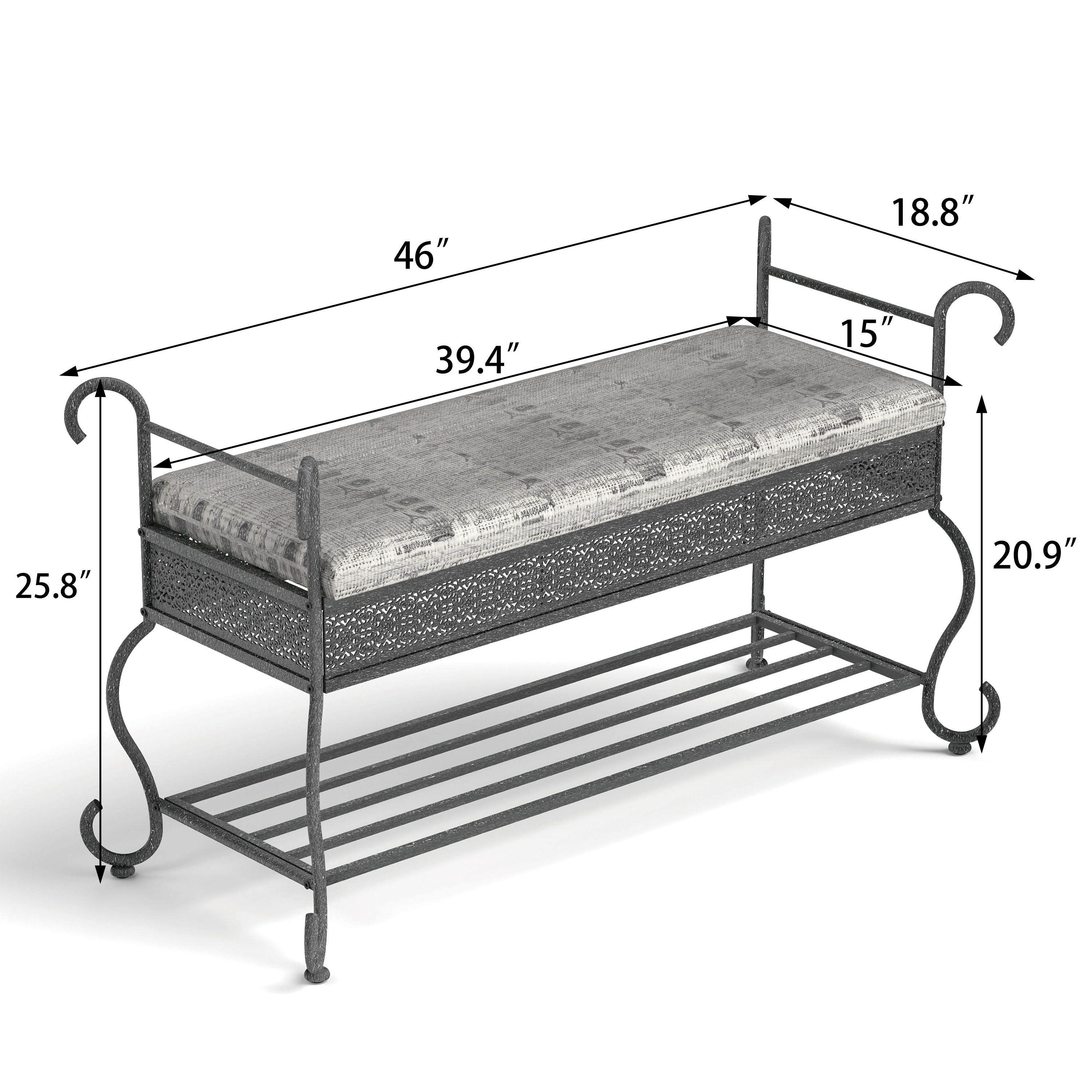 Tinyhomie LW-L-D66599245 Shoe-Racks - View #4