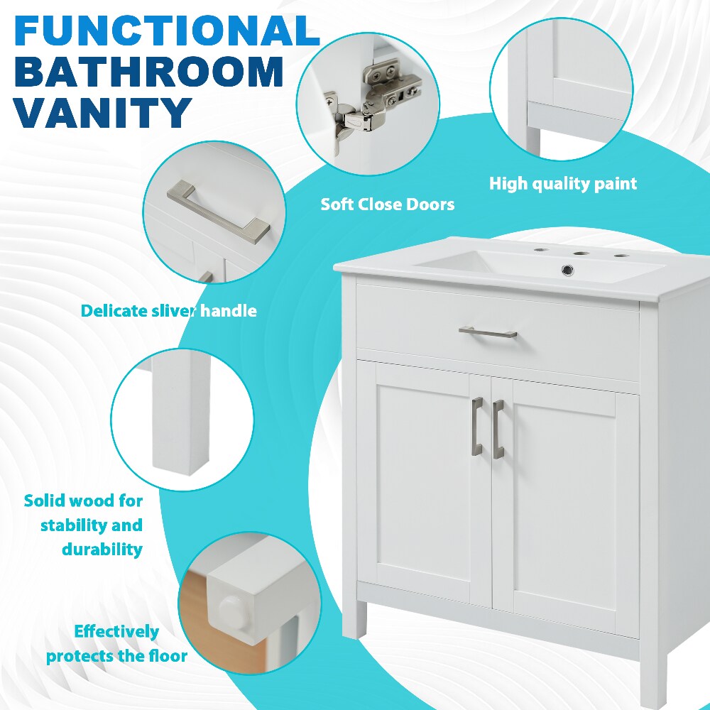 BEARSOLIM DJYC-WF530809AAK Bath-Vanity-Combo - View #10
