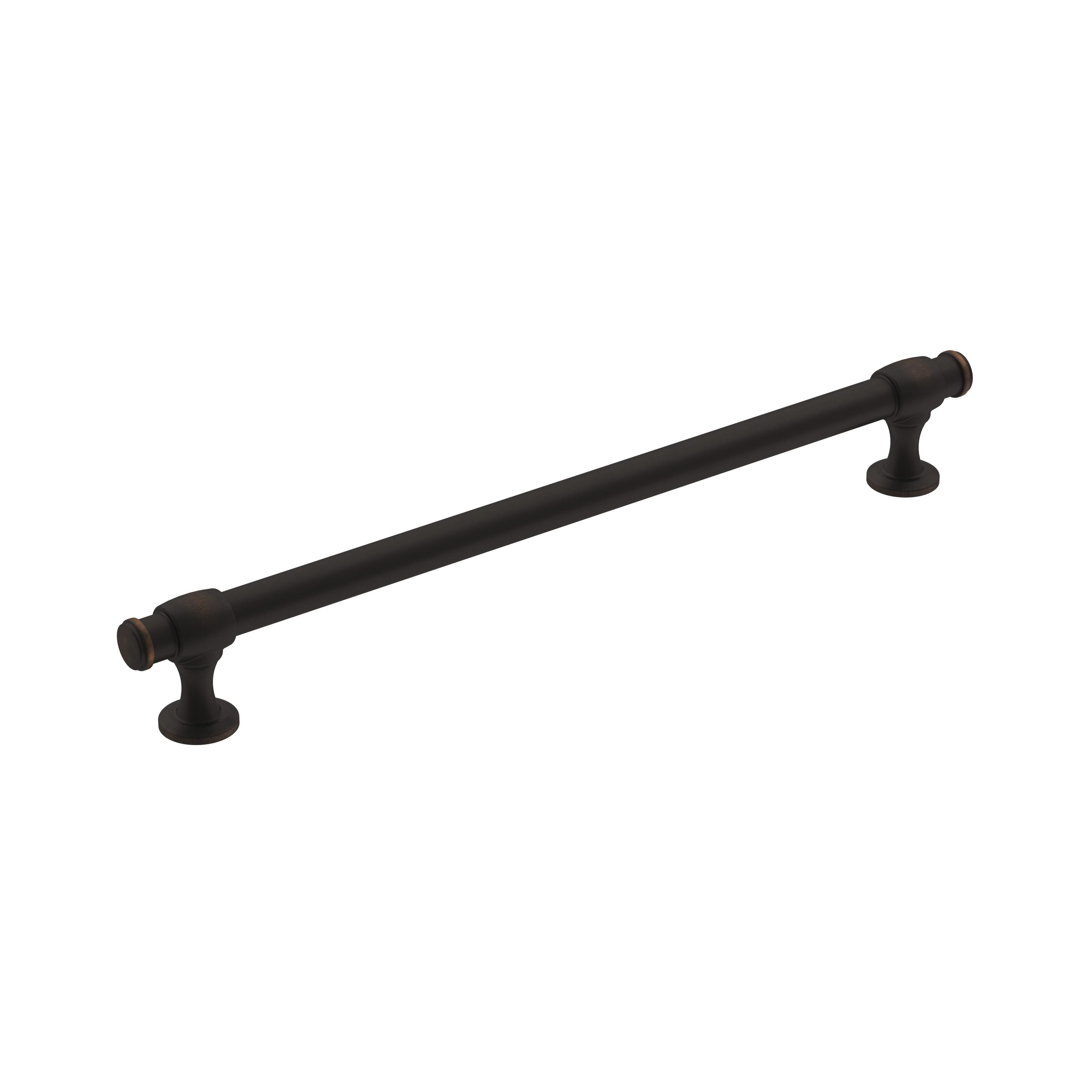 Amerock BP36769ORB Winsome 8-13/16-in Center to Center Oil Rubbed Bronze Cylindrical Bar Drawer Pulls
