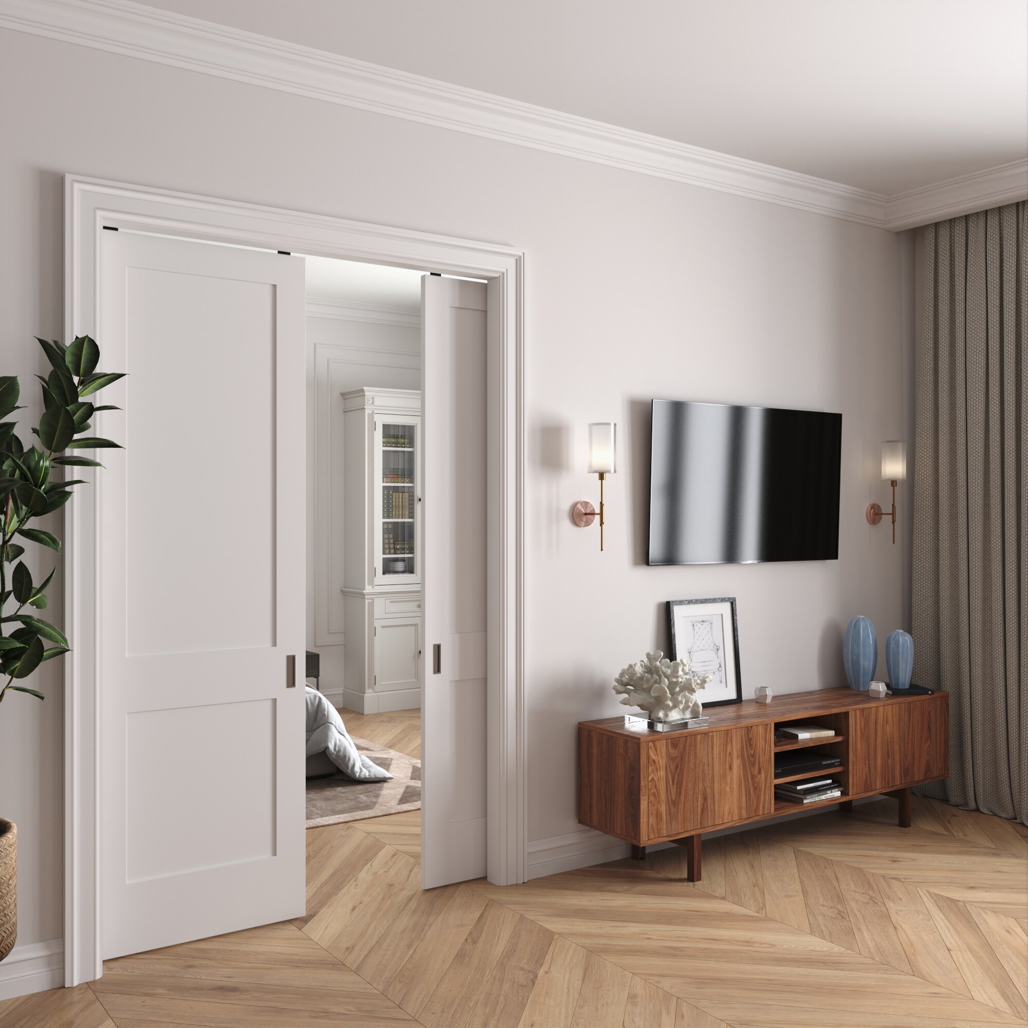 RESO RID6880-2W-SN-T Pre-Hung-Doors - View #8