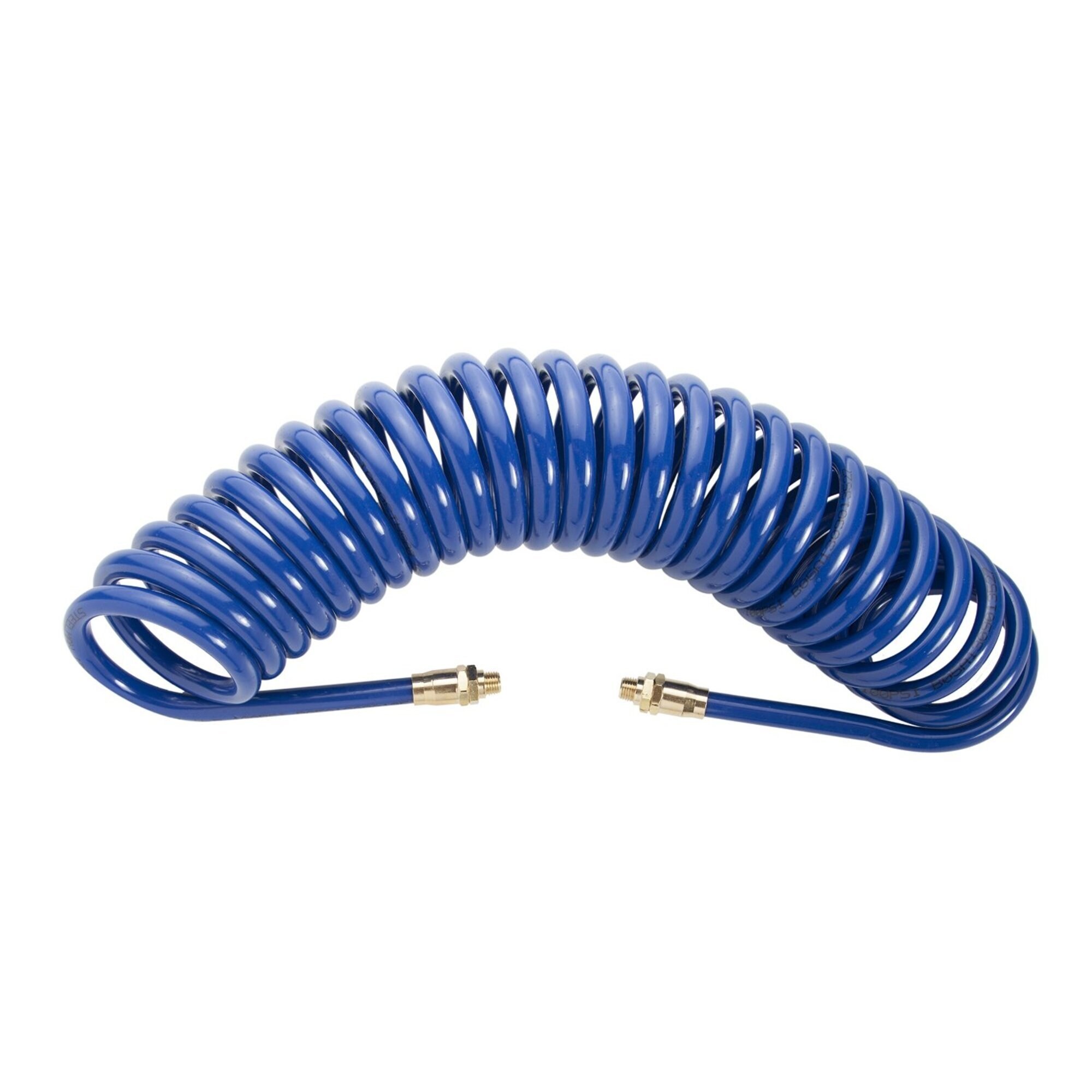 Estwing 3/8 in x 100 ft PVC /Rubber Hybrid Air Hose with 1/4 in Brass Fittings | E38100PVCR