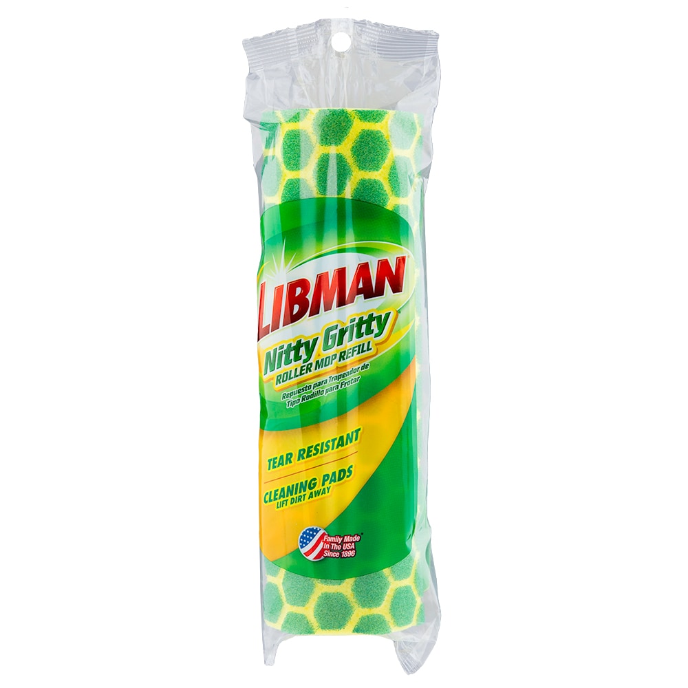 Libman All-Purpose Scrubbing Dish Wand - Fillable, with 4 Multi-Purpose  Sponge Head Refills Green Large Handle