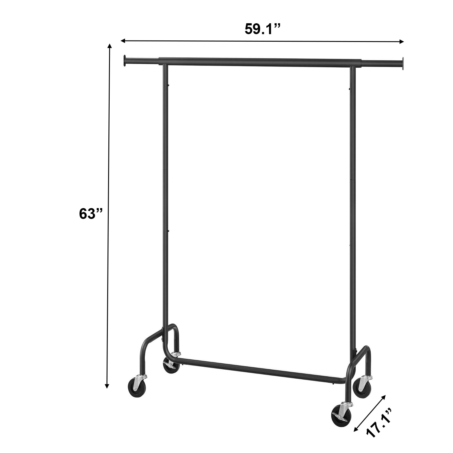 Slickblue D-FR-36824095RCLETS Garment-Racks - View #3
