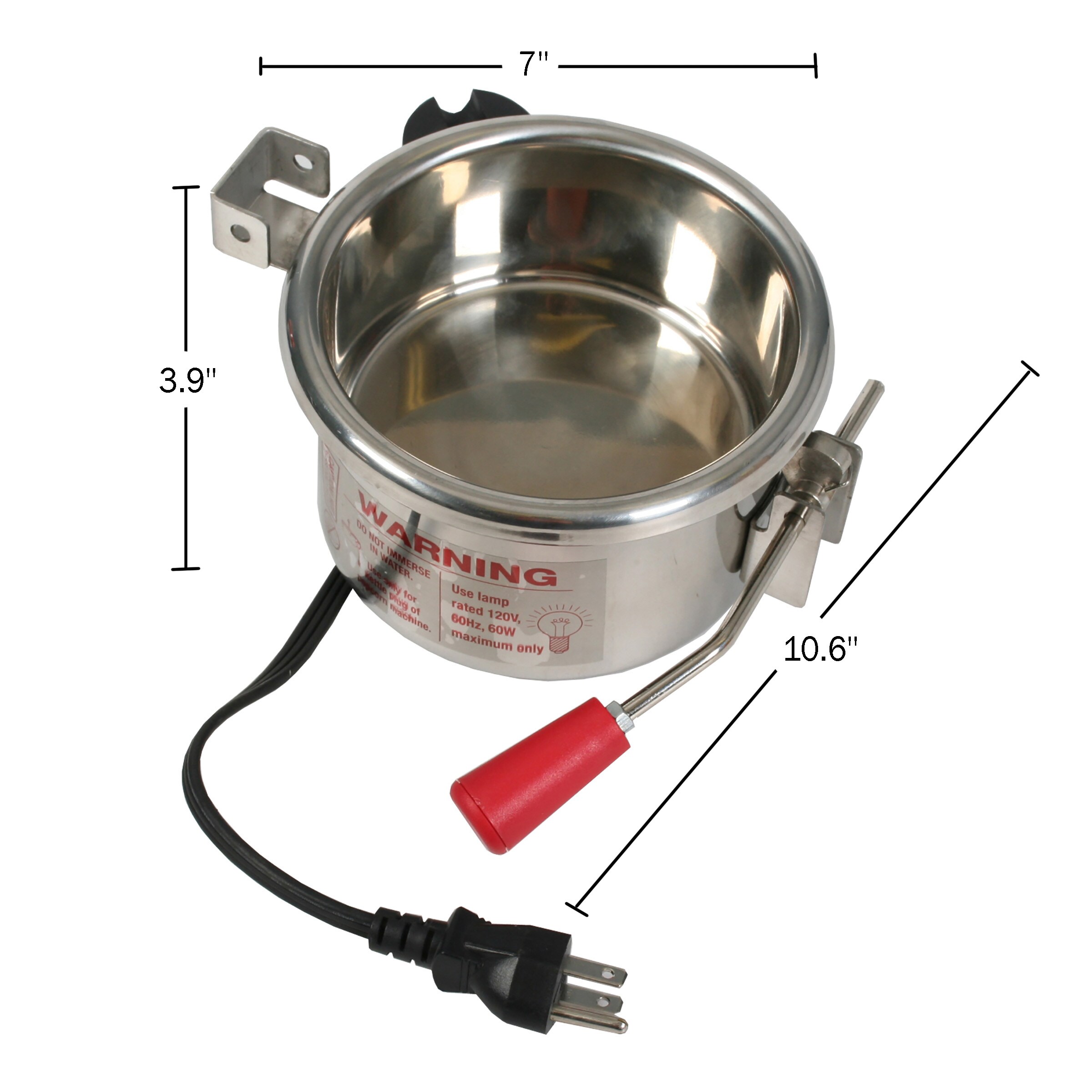 Great Northern Popcorn Stainless Steel Popcorn Popper - Stovetop