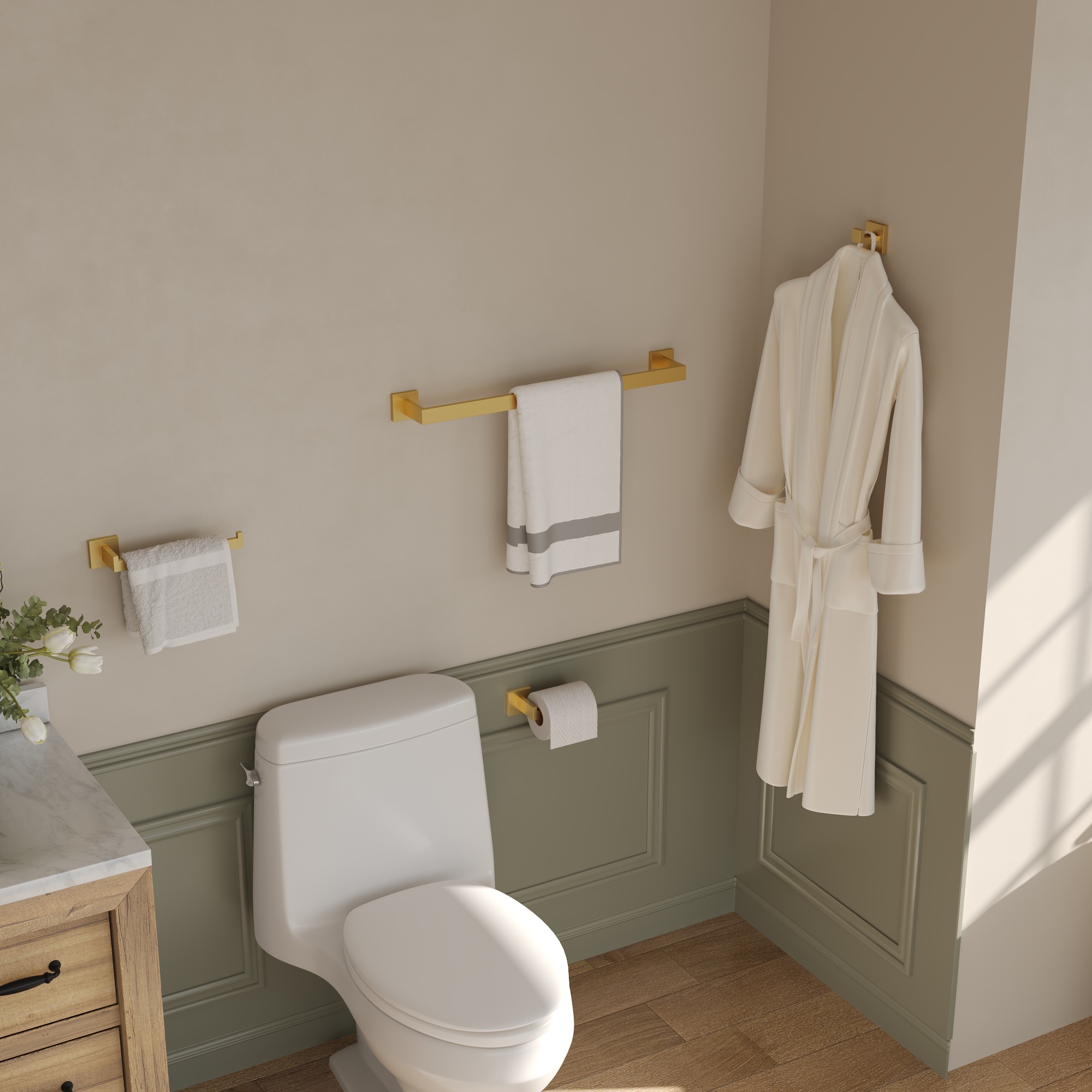 EVERSTEIN Q-820-OTOP Decorative-Bath-Hardware-Kits - View #2