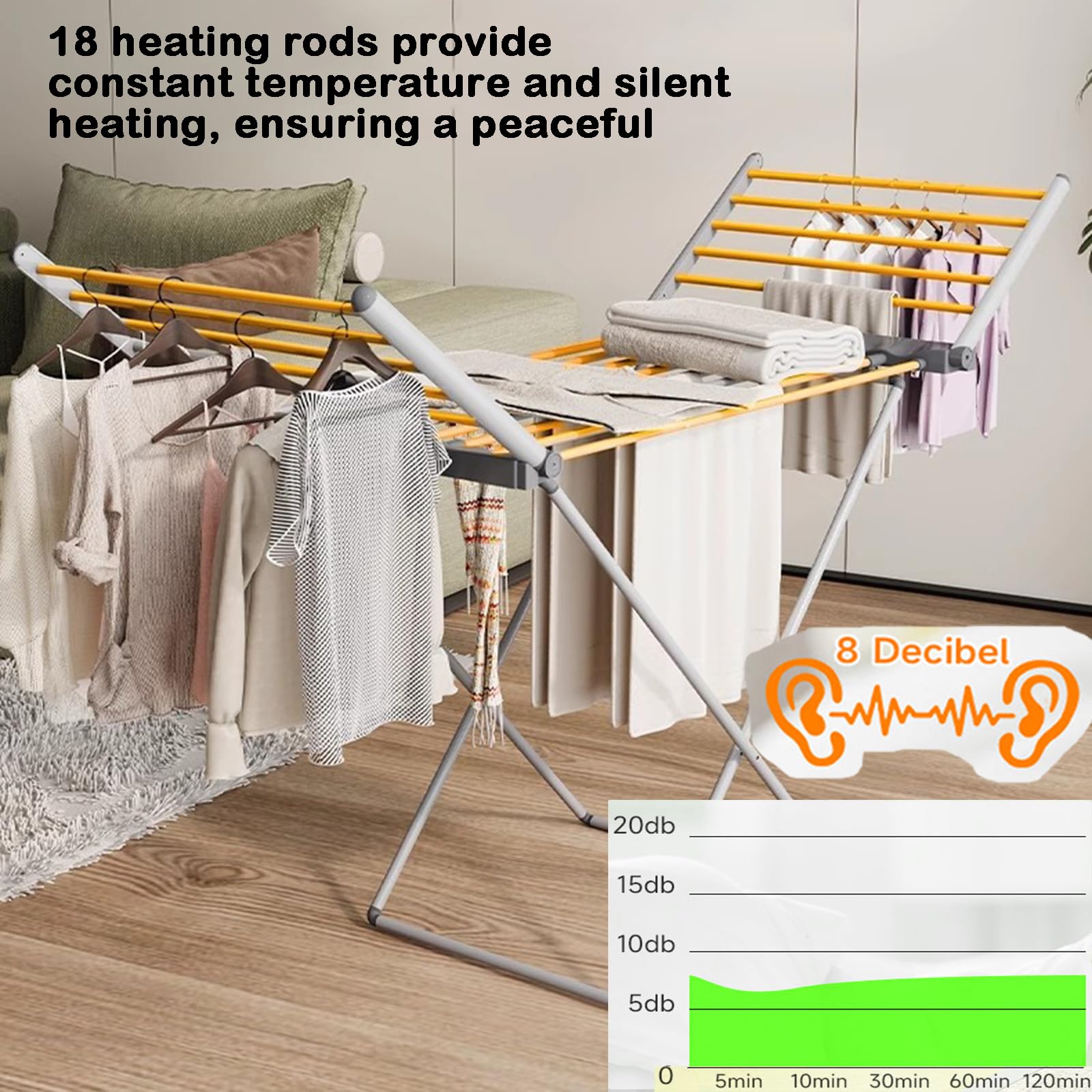 Aoibox LABTX11O Towel-Warmers - View #2