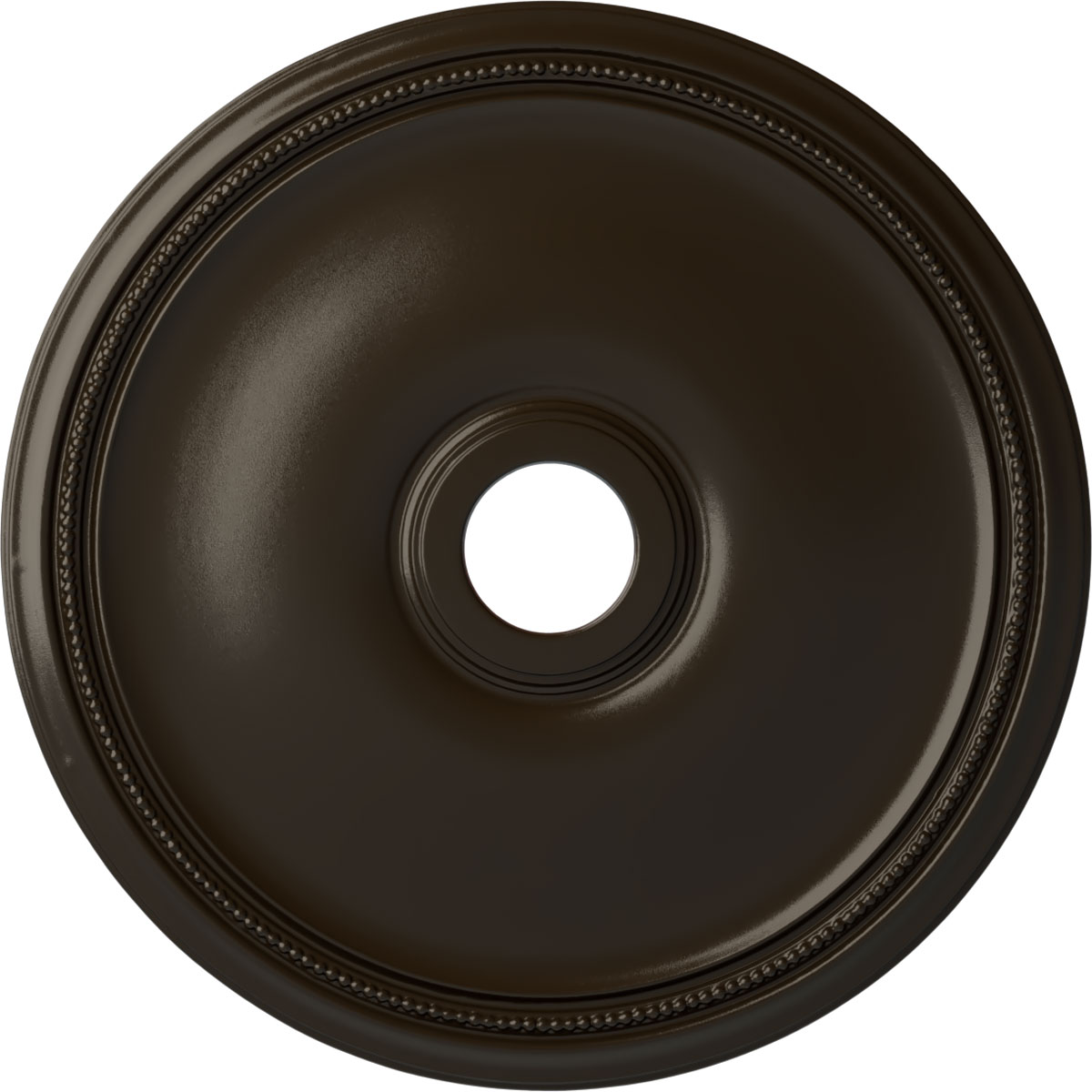 Ekena Millwork CM24THSHF Theia 24-in W x 24-in L Painted Stone Hearth Polyurethane Whole Ceiling Medallion