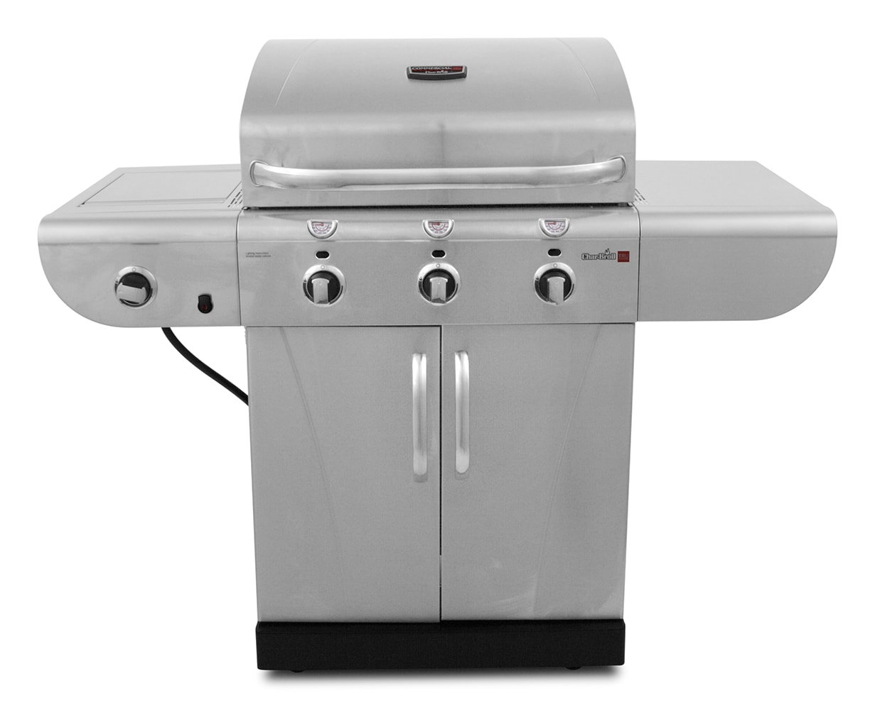 Char-Broil Commercial Series Stainless Liquid Propane Infrared Gas Grill 1 Side Burner at Lowes.com