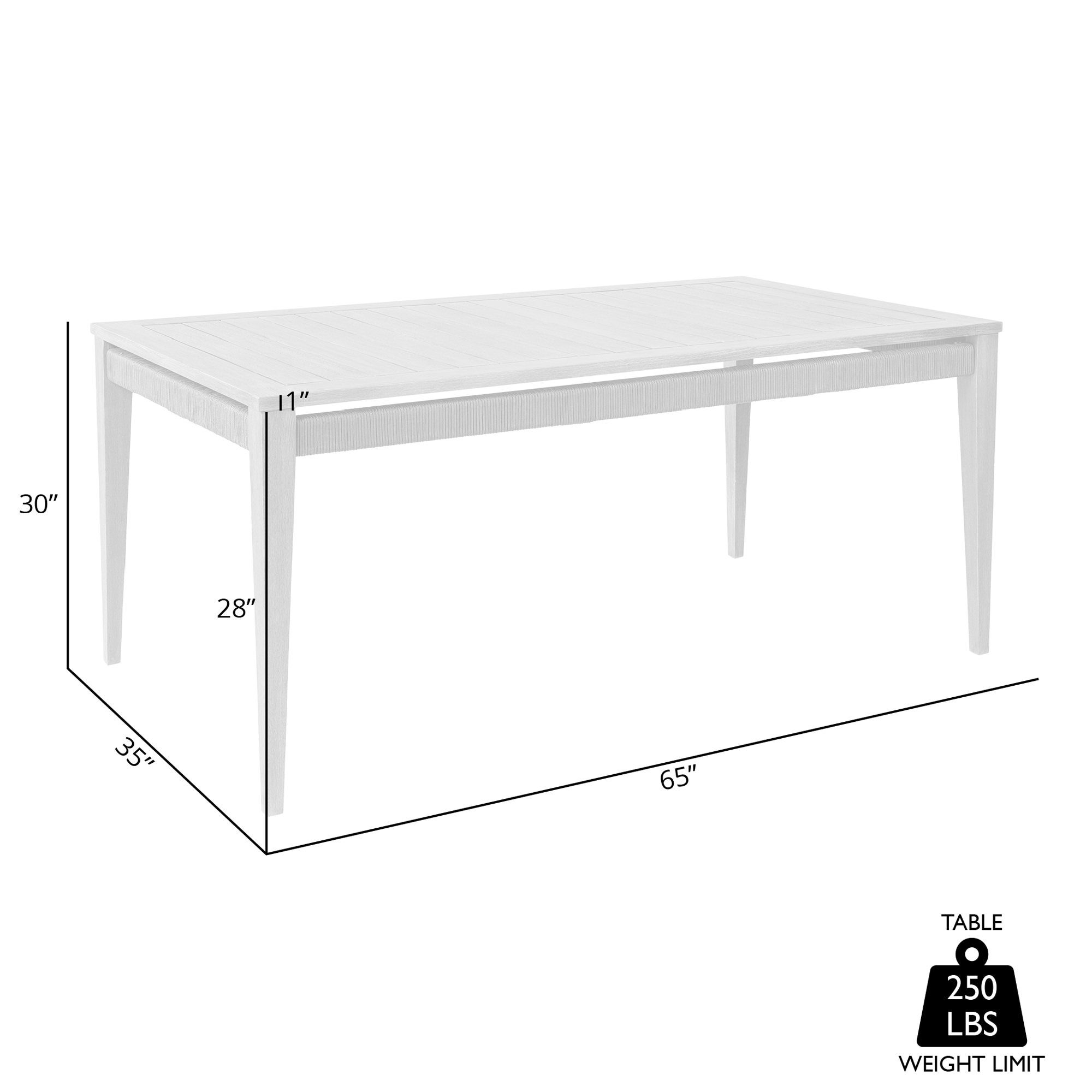 Armen Living LCORDIEUC Patio-Dining-Sets - View #7