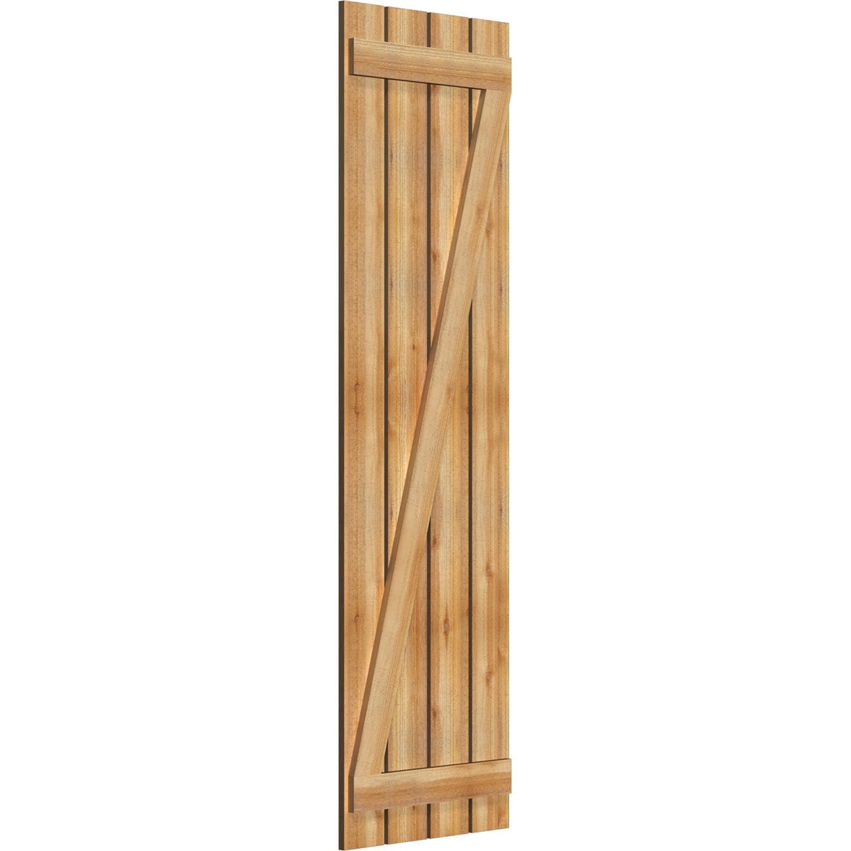 Ekena Millwork RBS06Z23X079RWR Exterior-Shutters - View #2