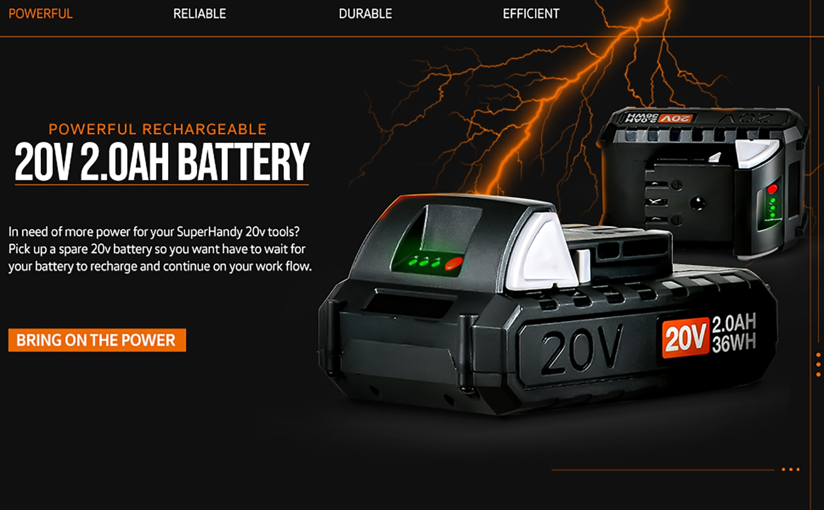 SuperHandy TRI-GUT051 Power-Equipment-Batteries - View #8