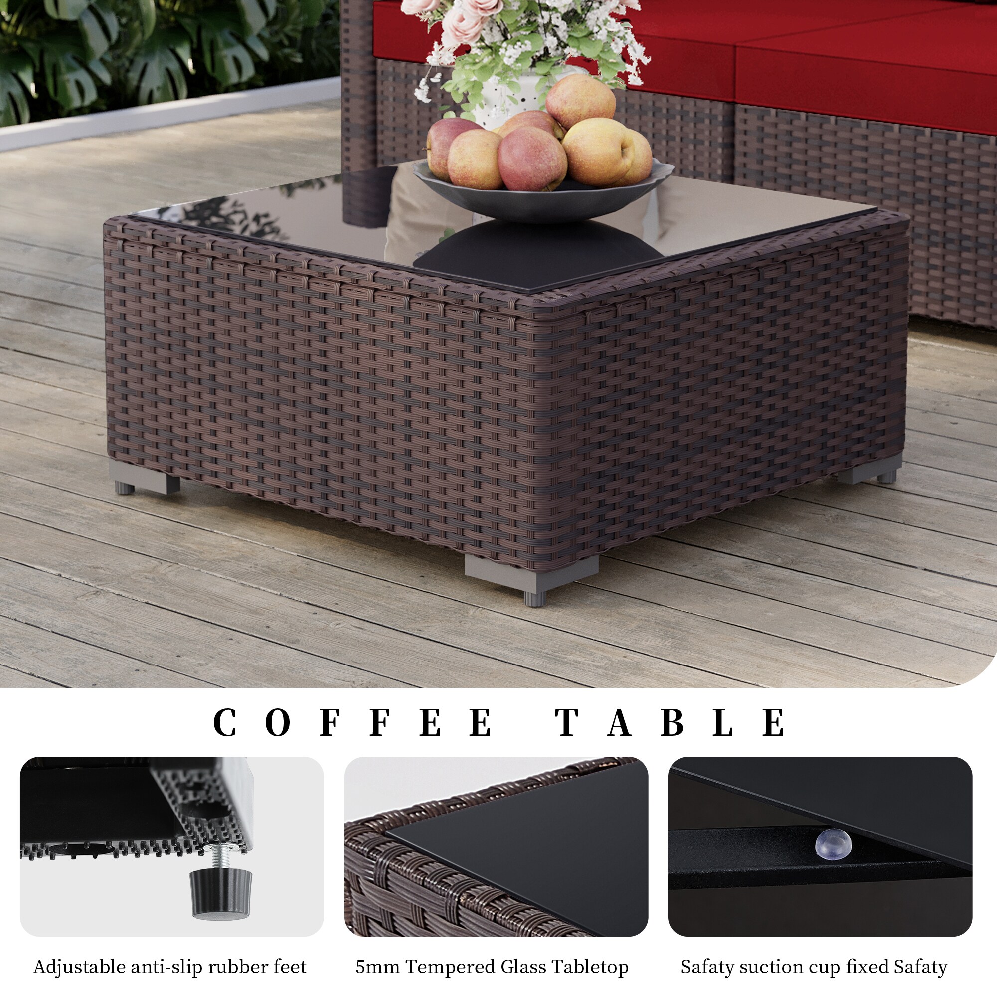 Patio Watcher LS-RT-Z-01 Patio-Conversation-Sets - View #7