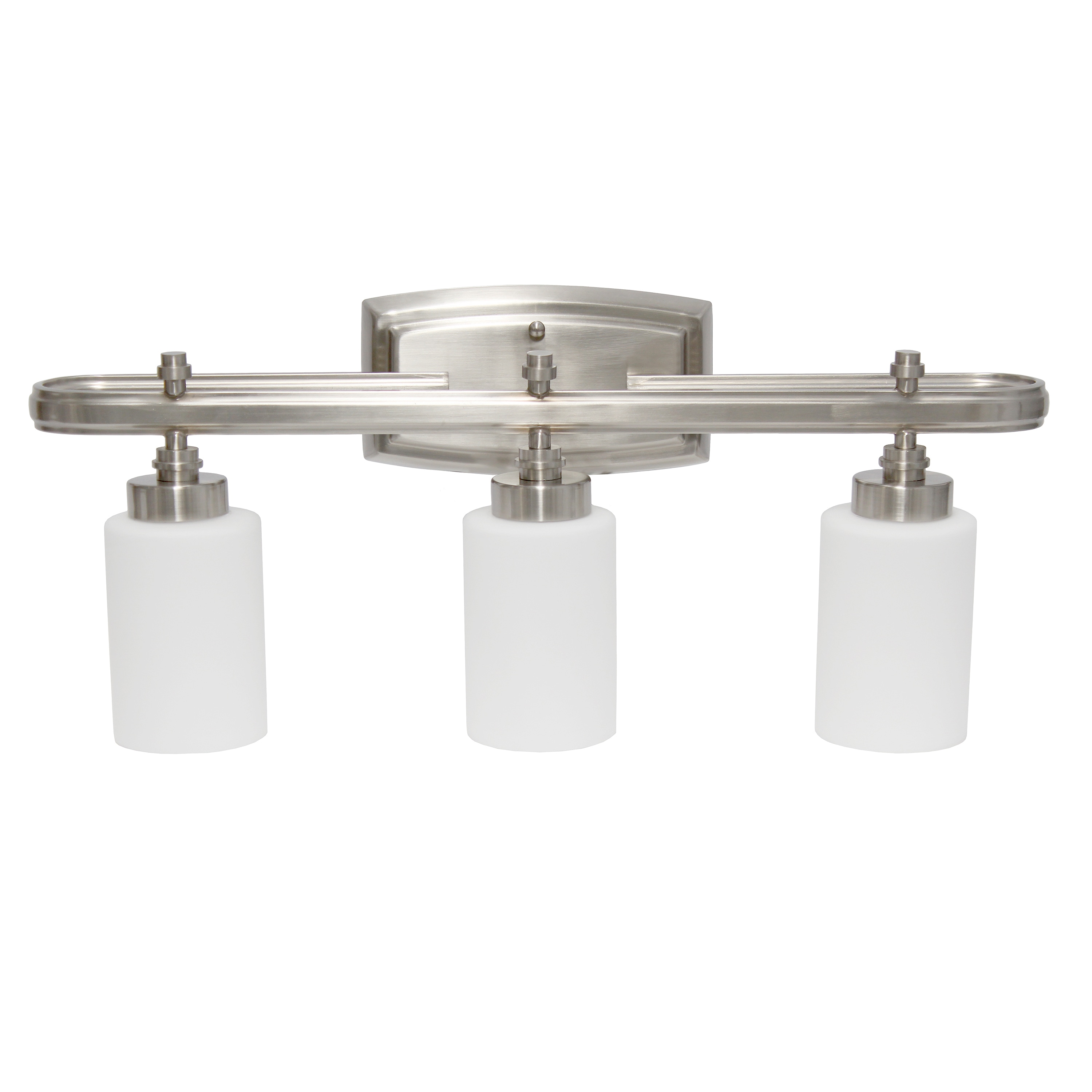 Lalia Home LHV-1006-BN Essentix 5.5-in 3 -Light Multiple finishes Multiple colors Modern/contemporary Vanity light
