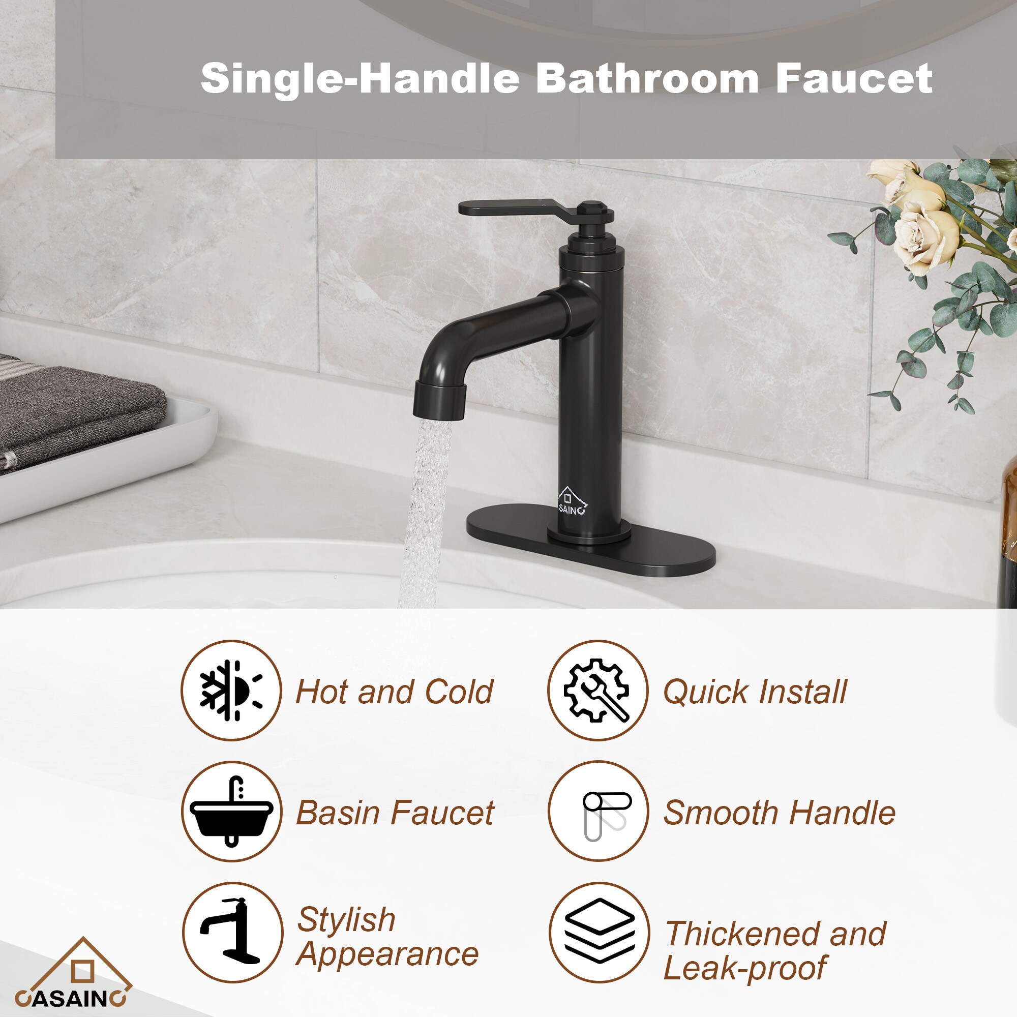 CASAINC RB0770-WE Lavatory-Faucets - View #5