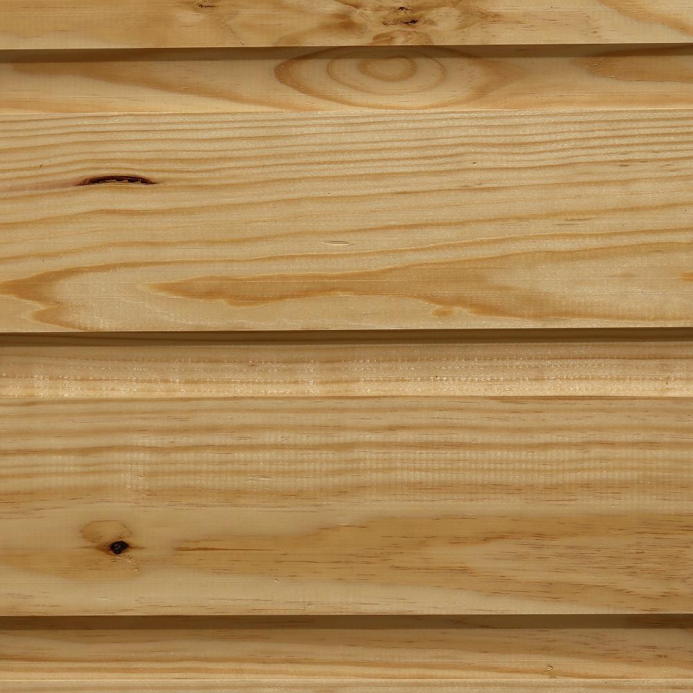 5 125 In X 8 Ft Unfinished Pine Shiplap Wall Plank Covers 3 4167 Sq Ft   10575887 