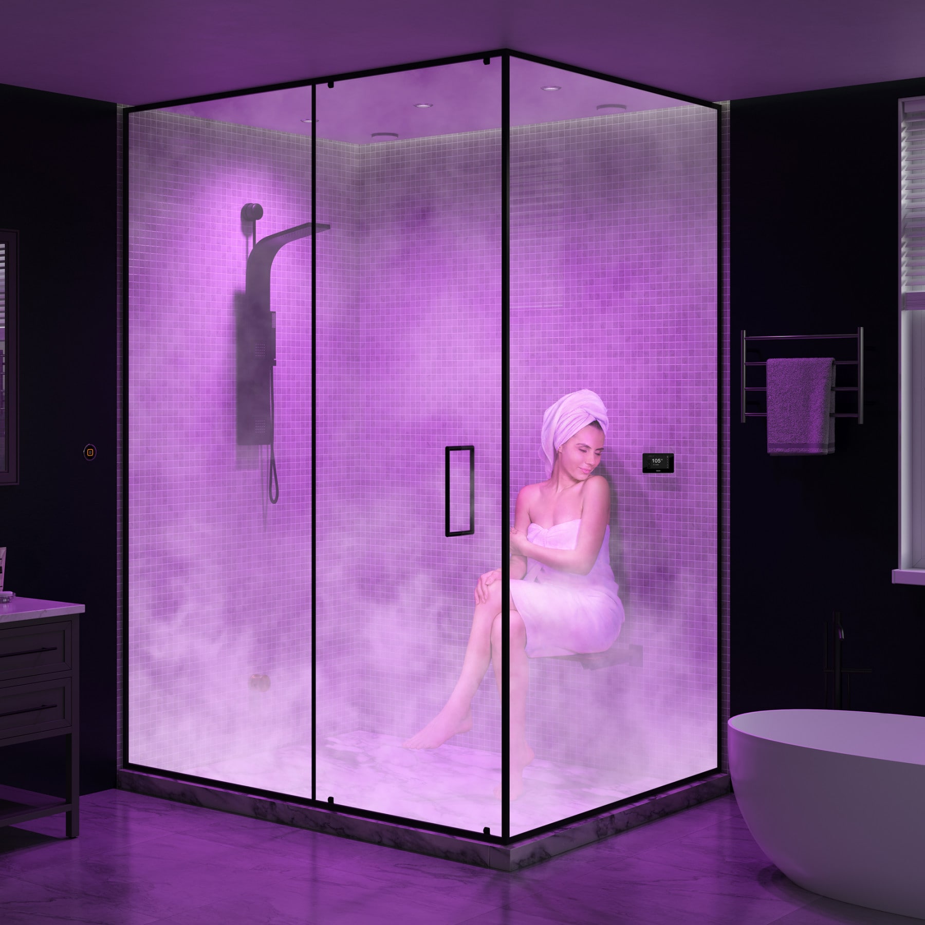 SteamSpa BKT450MK-A Steam-Showers - View #4