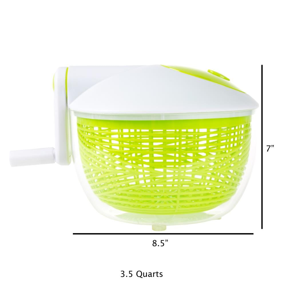 Brentwood Salad Spinner with 5-Qt. Serving Bowl 