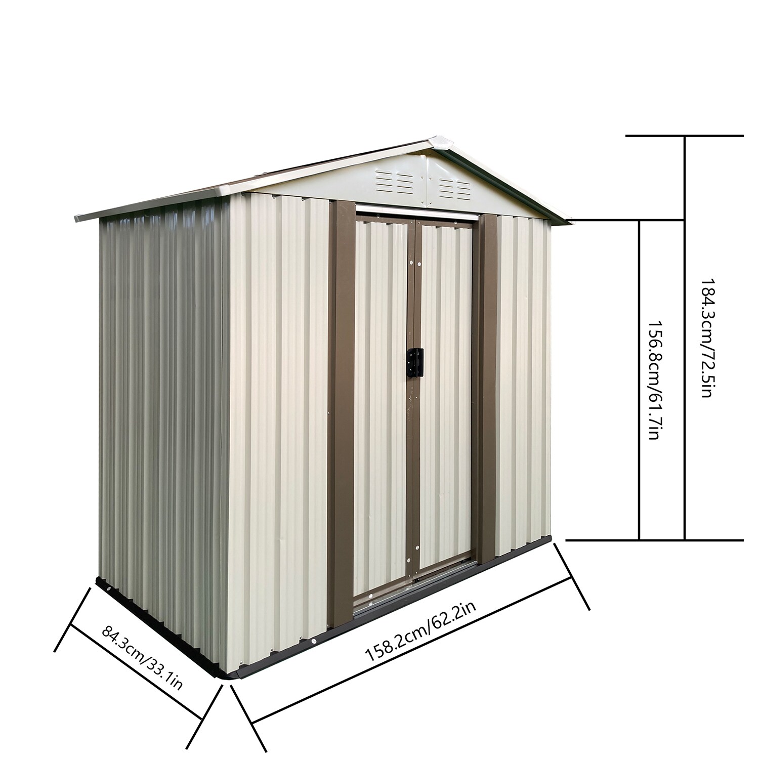 Maincraft D01-OSS27 Metal-Storage-Buildings-Sheds - View #5