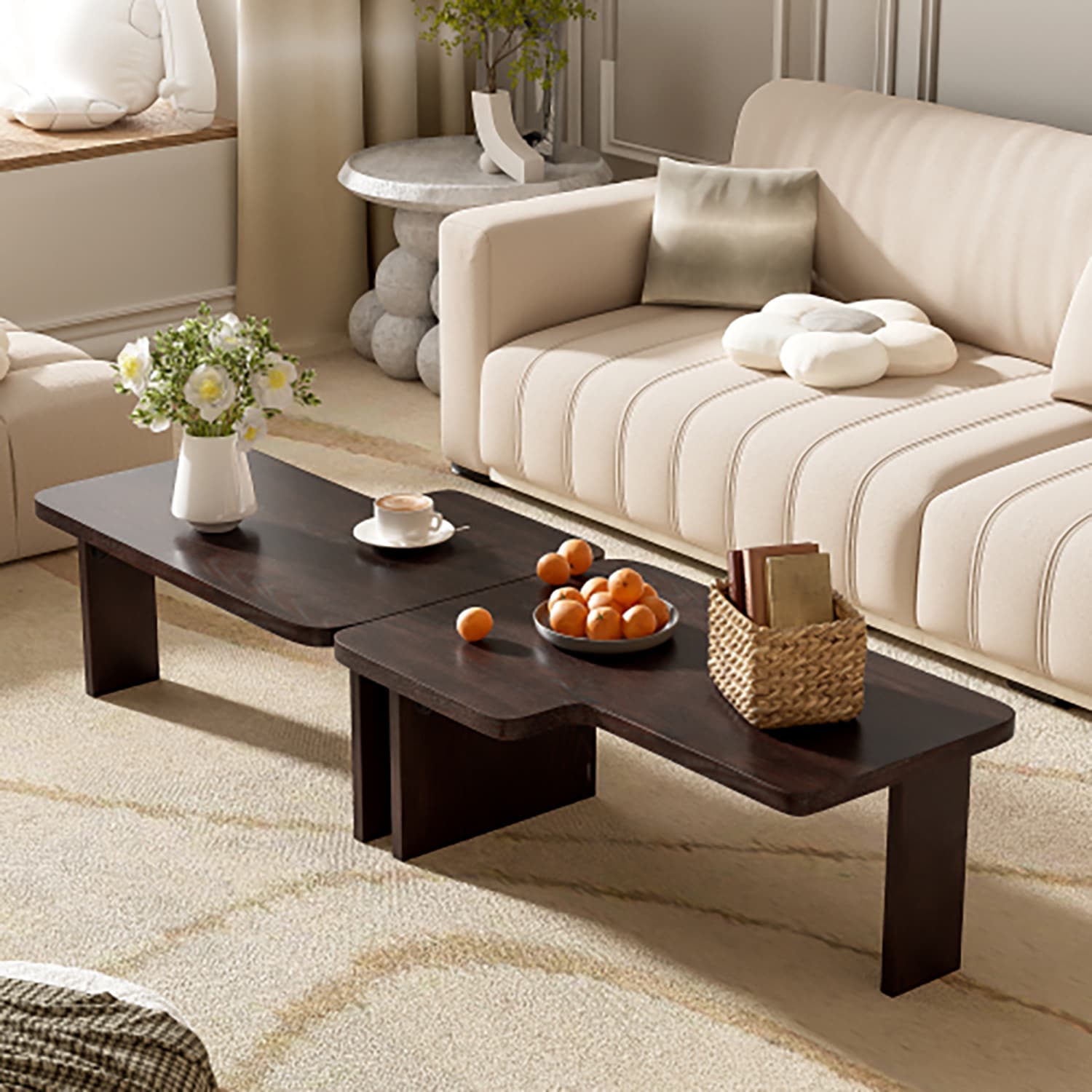 GZMR GZ-N724T4P MDF MDF Modern Coffee Table