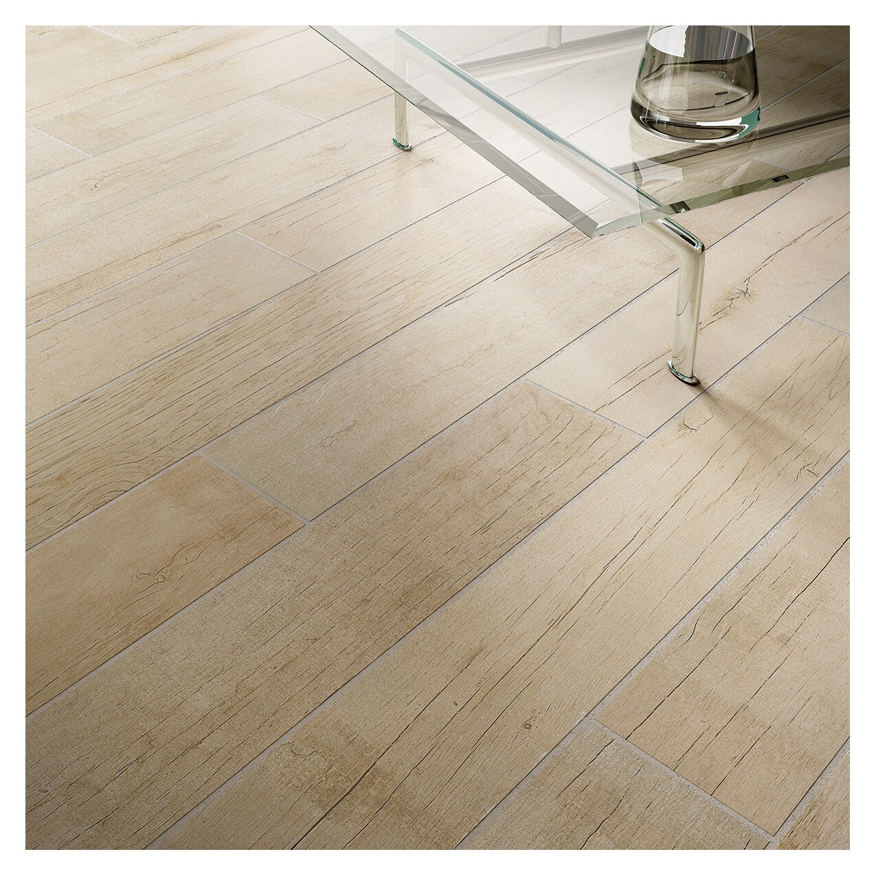 American Olean Historic Bridge Oak Wood Look Porcelain Bullnose Trim Tile (3-in x 18-in)