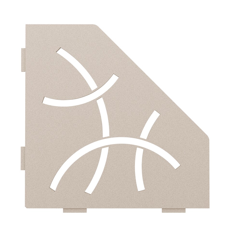 Schluter Systems SES2D6TSC Shelf Pentagon Corner Curve Cream