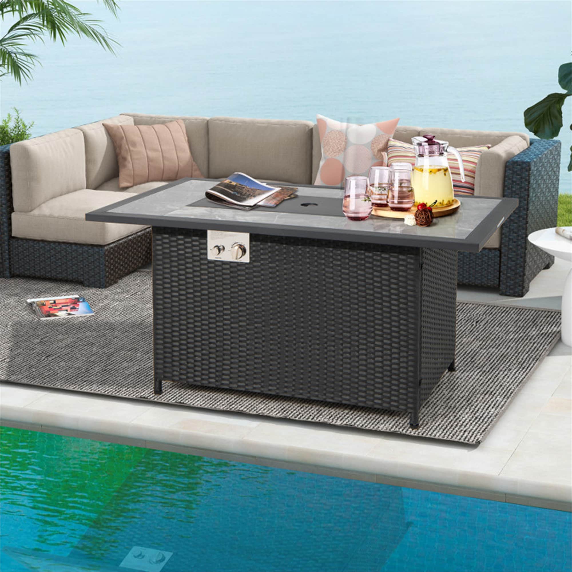 BABOOM BOM-4270ORUST Outdoor-Gas-Firepits - View #11