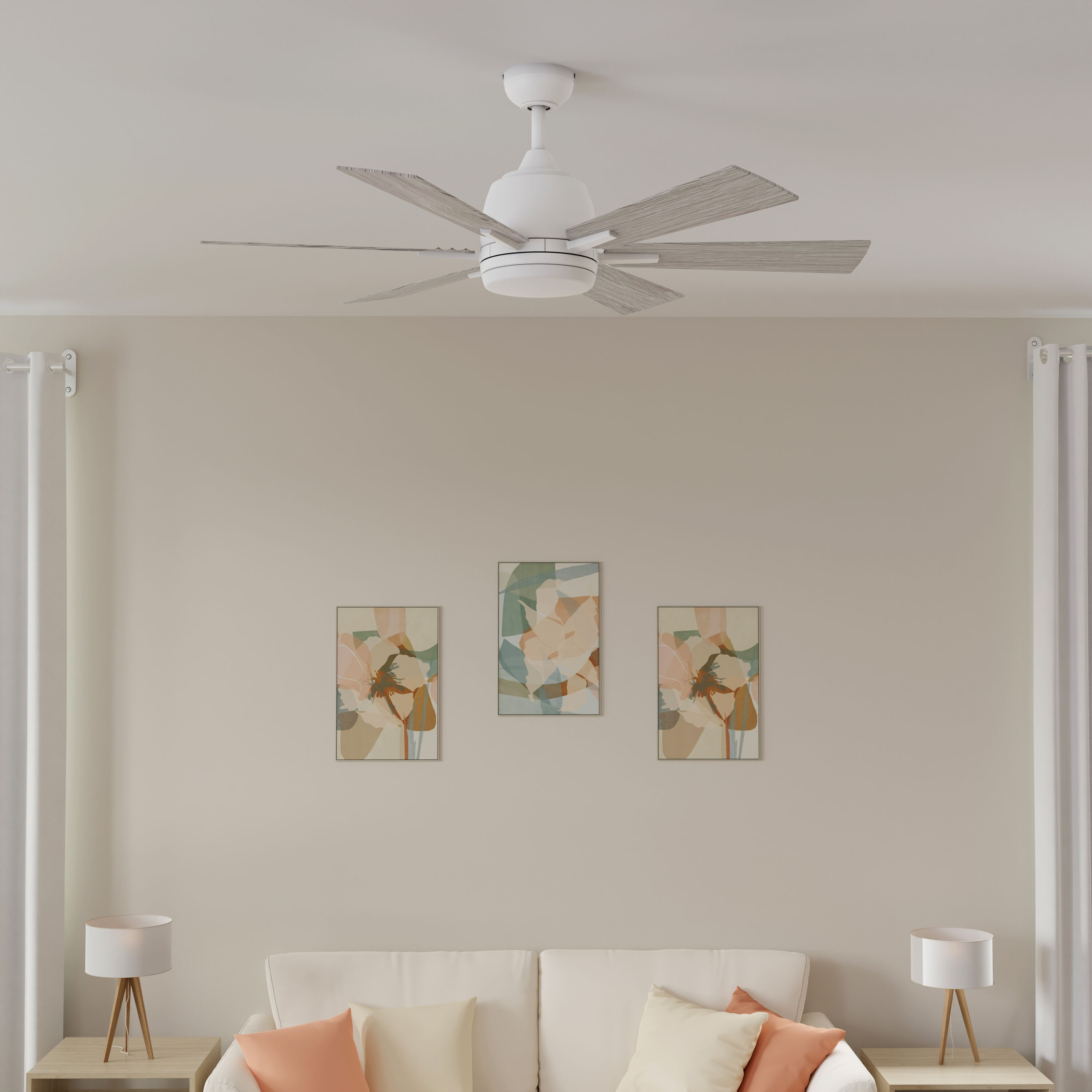 Harbor Breeze BRD48MWW6LR Ceiling-Fans - View #5